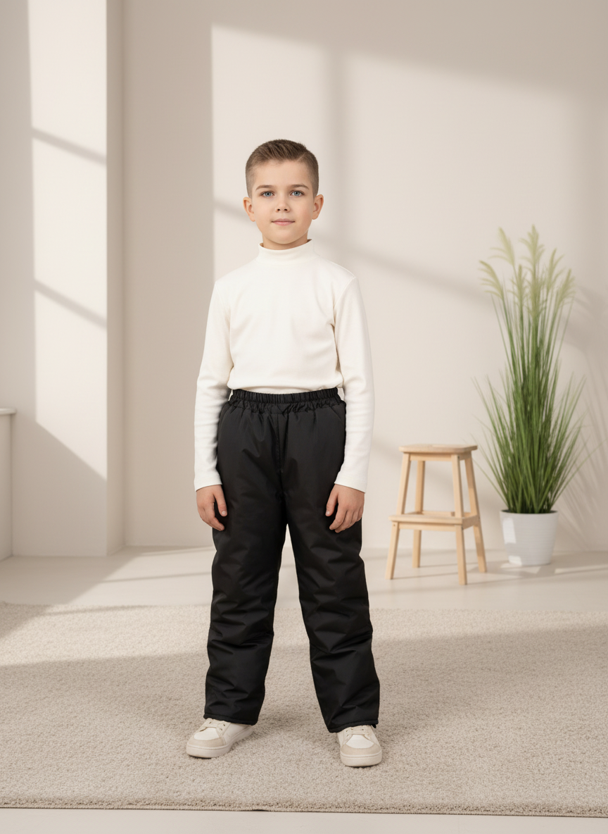 Брюки Arctic kids 10-001 черный - фото 1