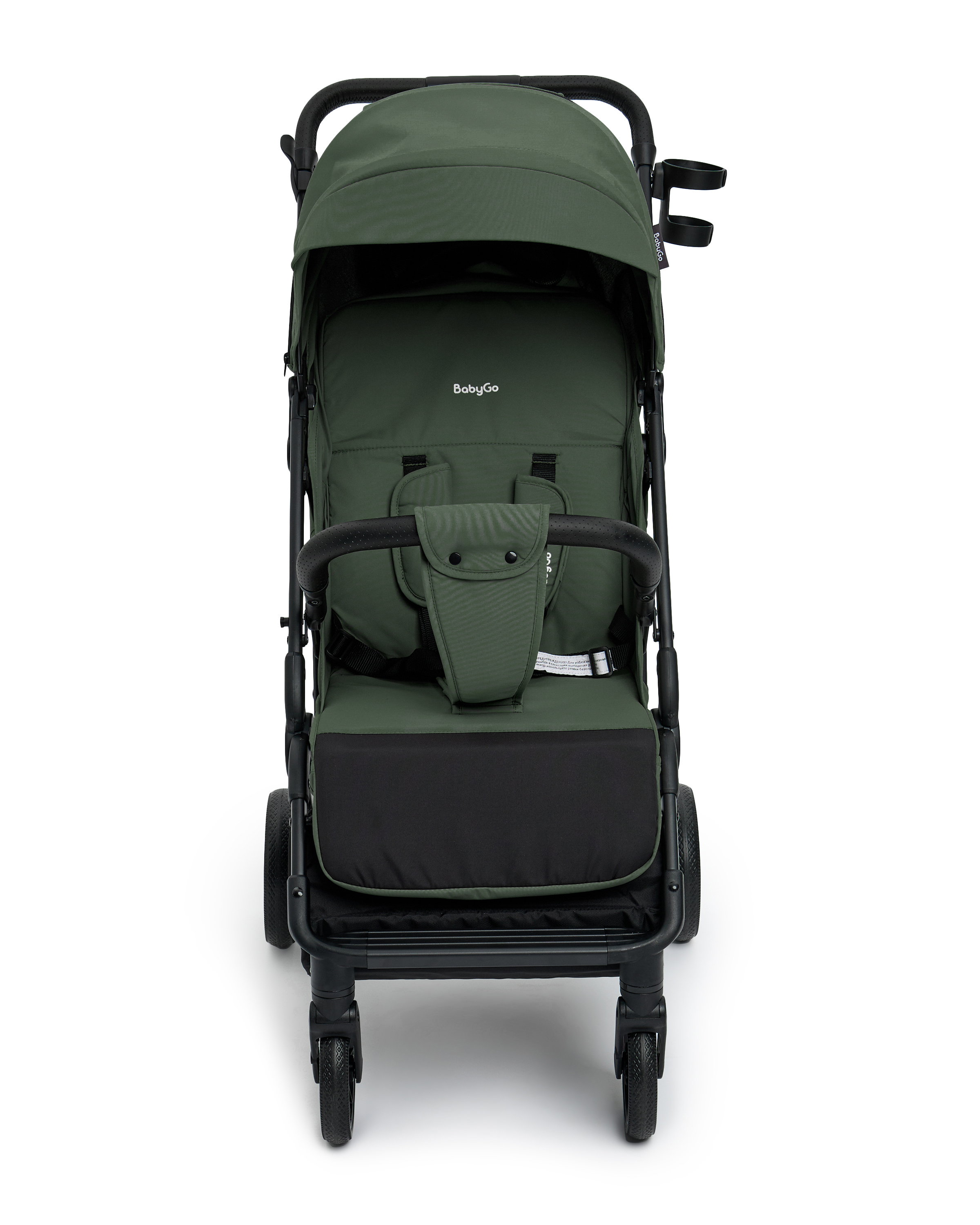 Коляска прогулочная BabyGo Roady Plus зеленый - фото 15