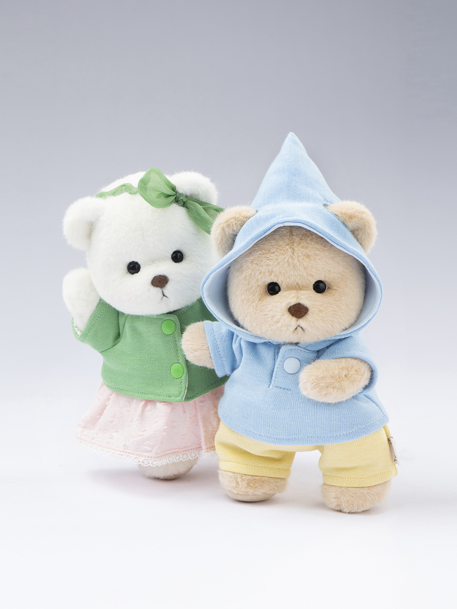 Мягкая игрушка TeddyTales Медведь Счастье белый - фото 9