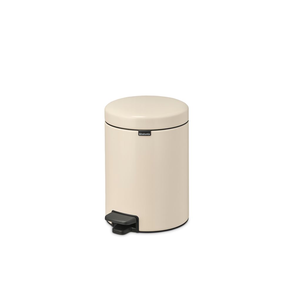 Бак мусорный Brabantia NewIcon с педалью бежевый 5л 149900 - фото 4