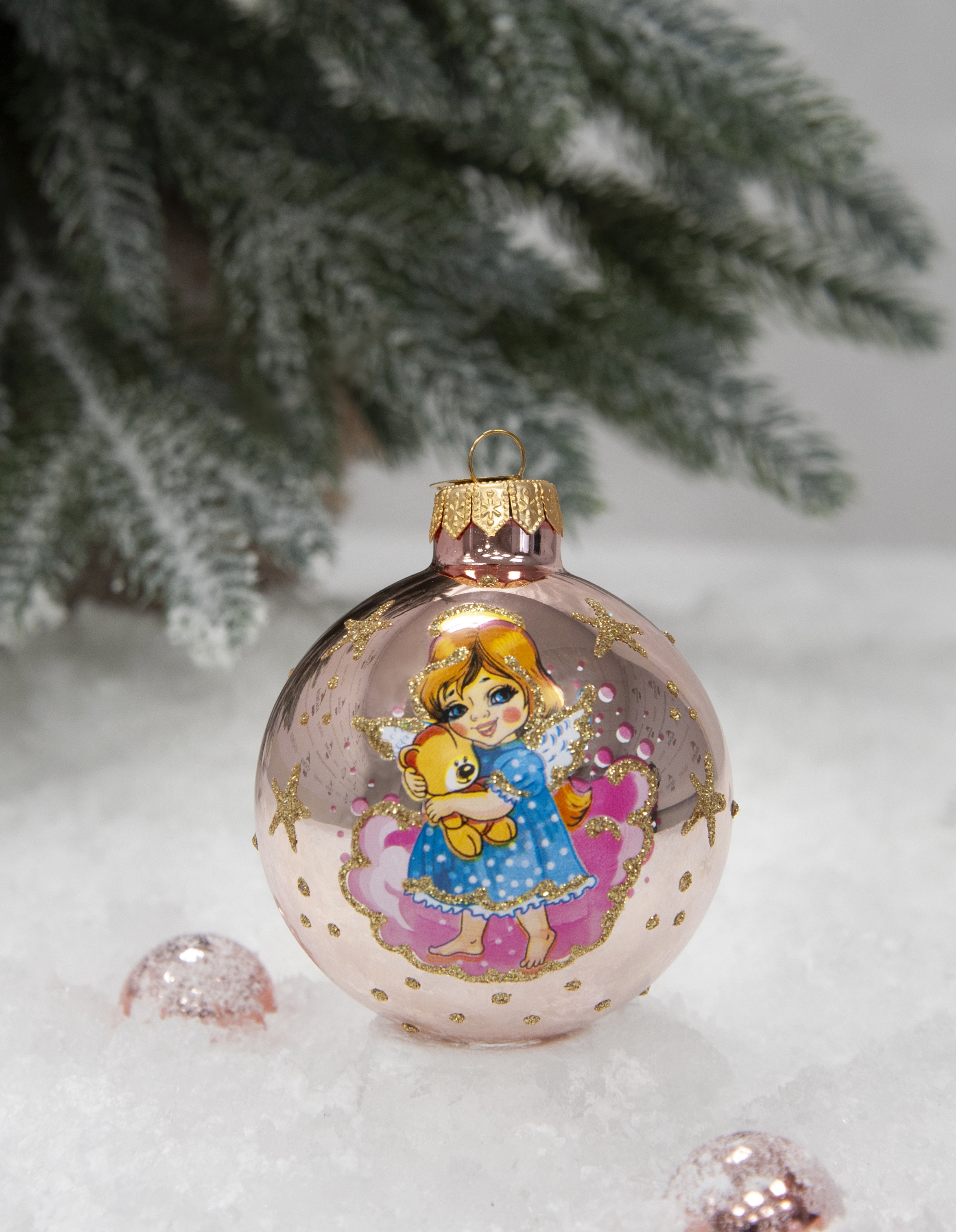 Елочное украшение Коломеев ручная работа - фото 1