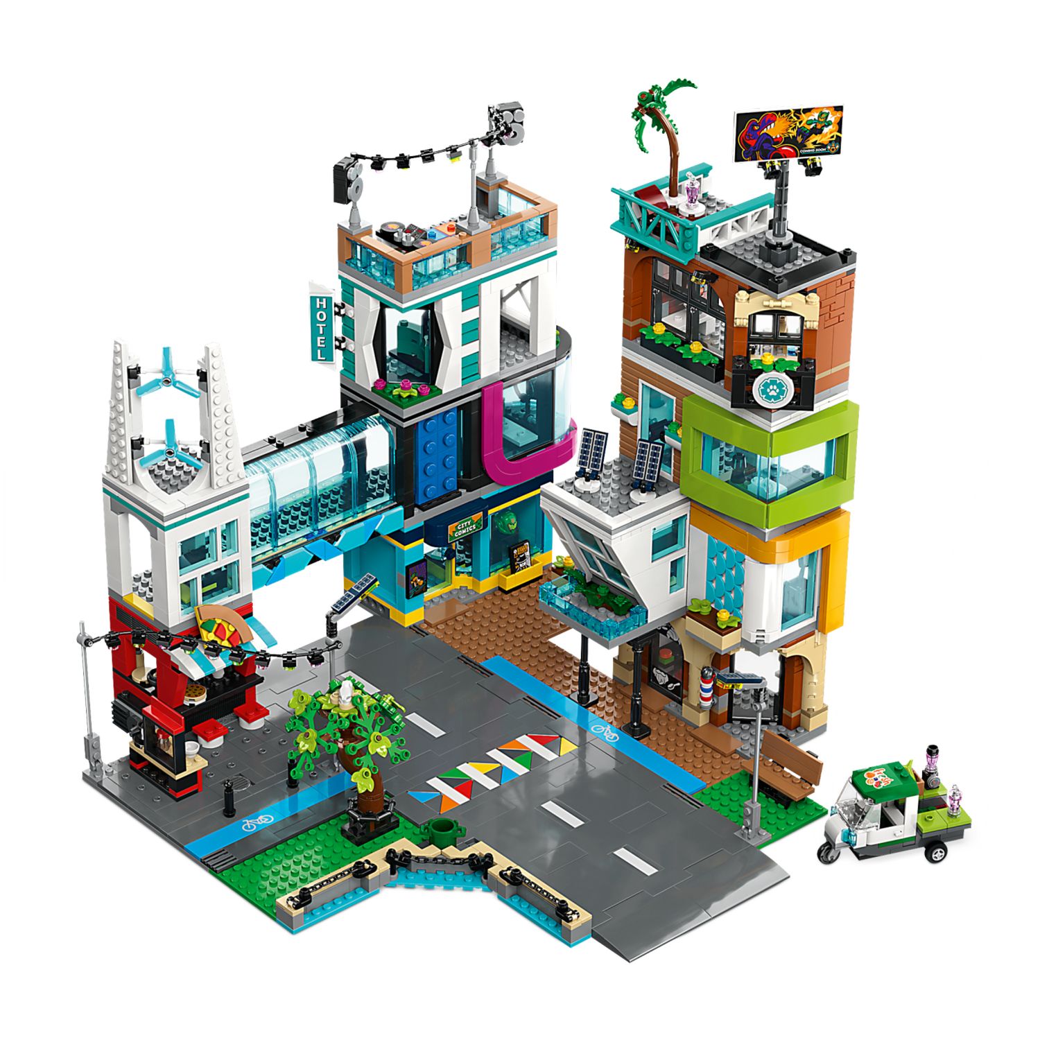 Конструктор LEGO City Центр блочный - фото 12
