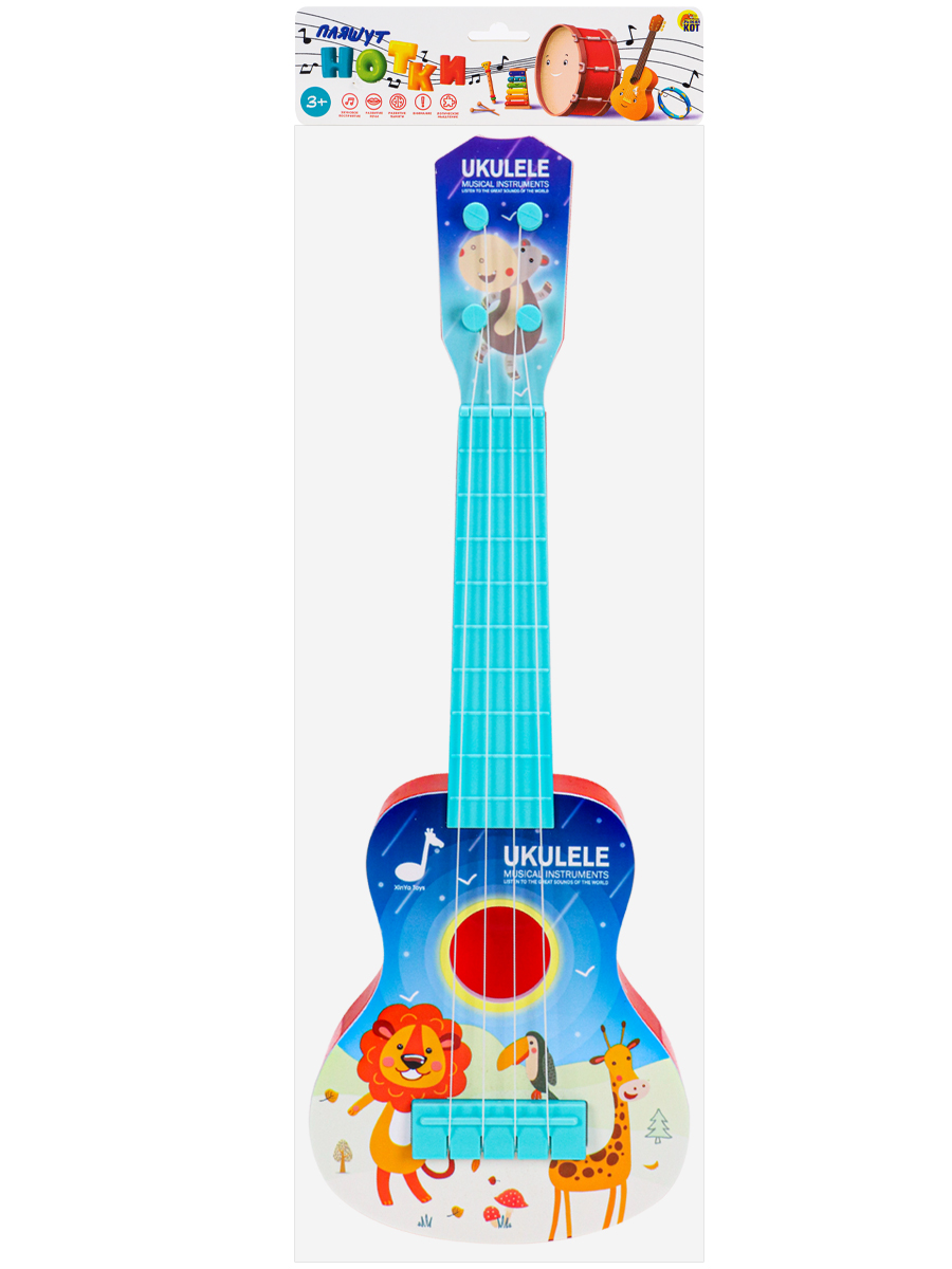 Игрушка музыкальная Рыжий кот гитара - фото 6