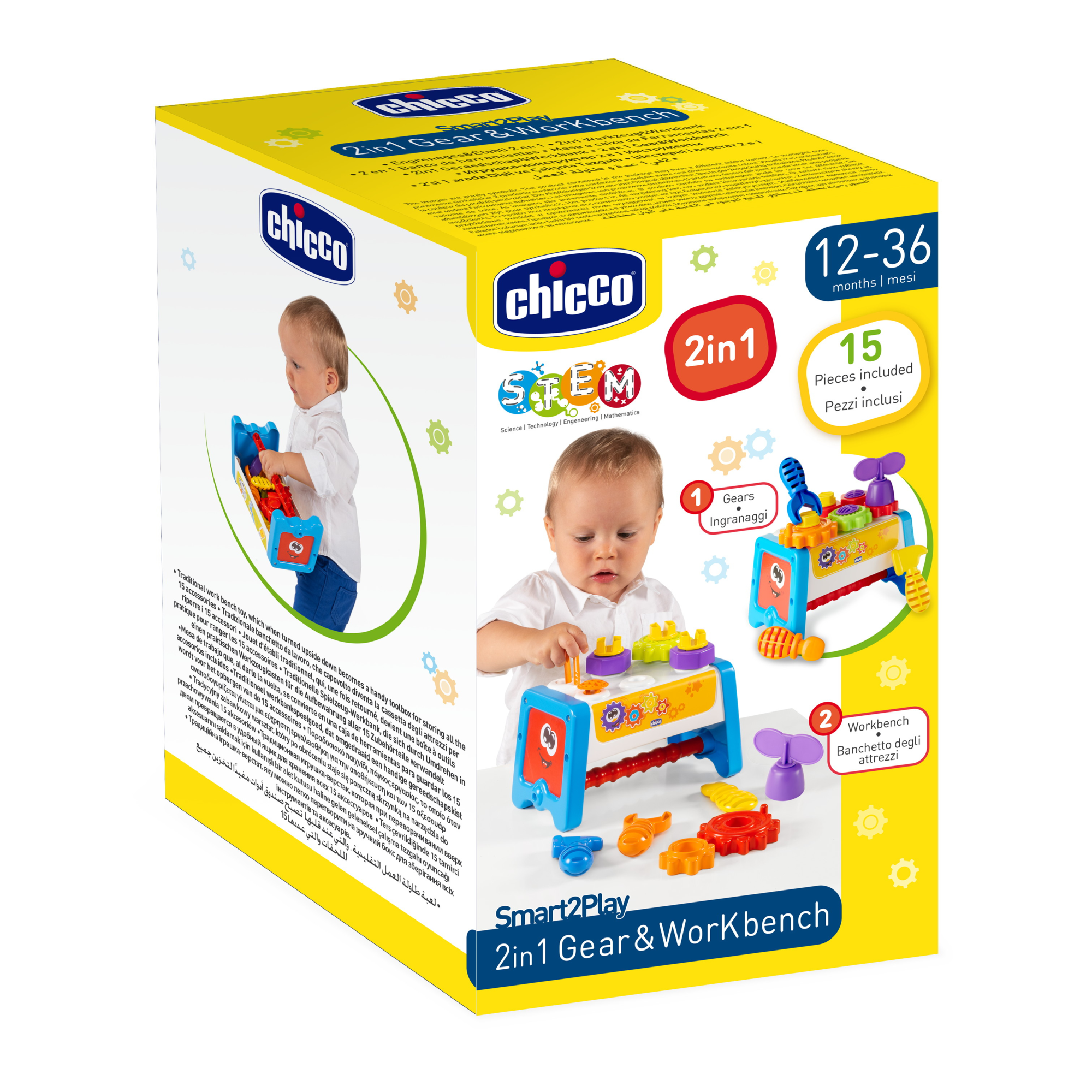 Игрушка Chicco сортер пирамидки, конструкторы - фото 16