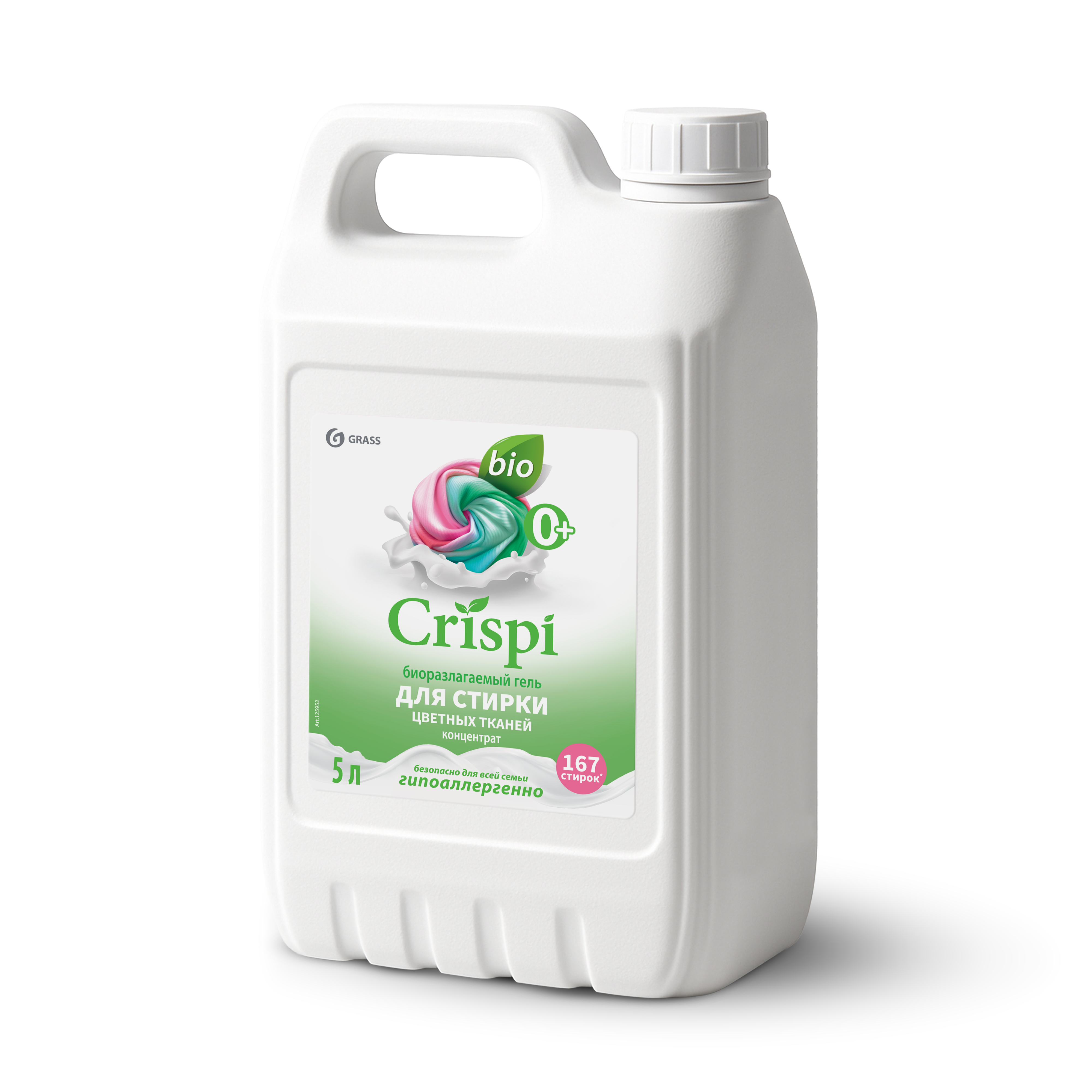 Гель для стирки GraSS Цветное 5.392 кг - фото 1