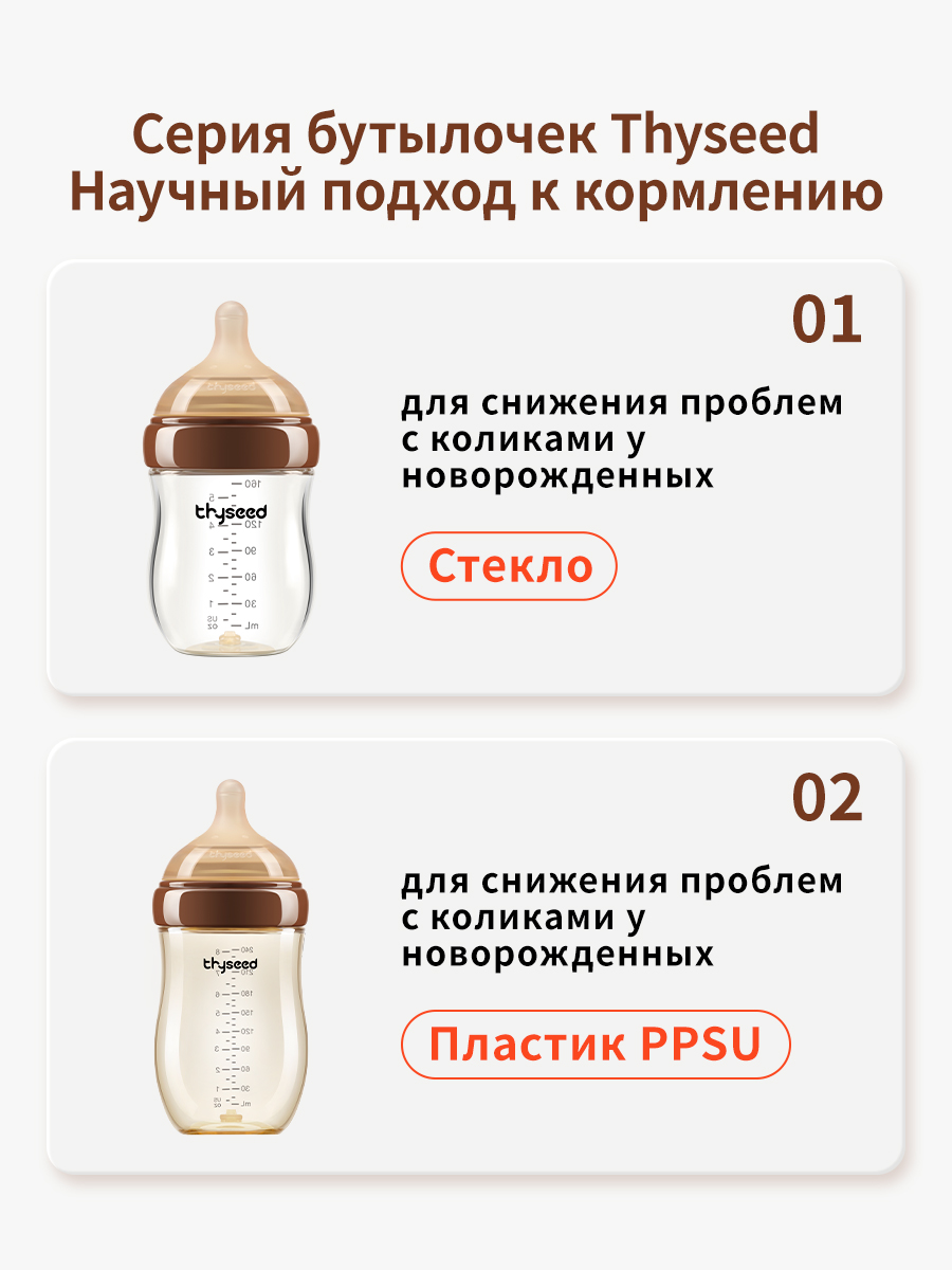 Бутылочка thyseed 160 мл - фото 6