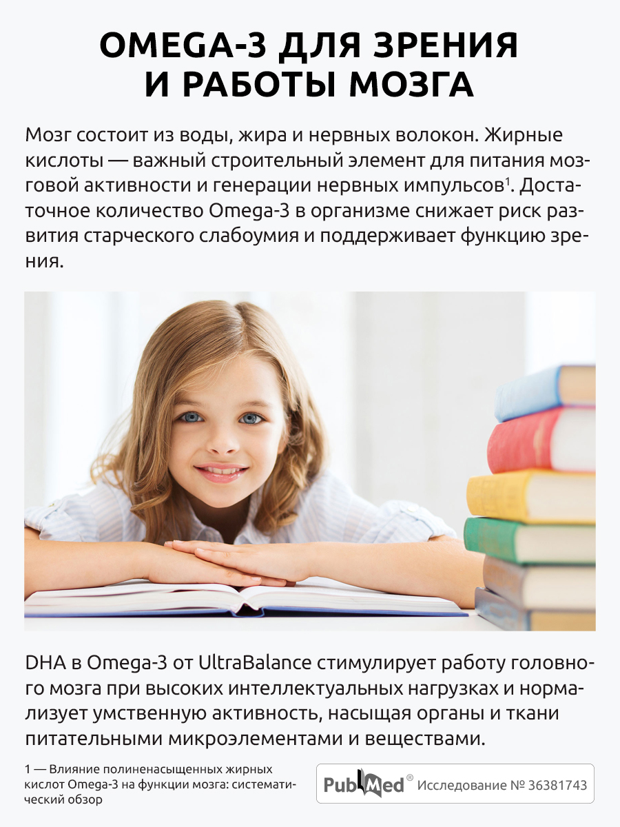 Омега-3 Мицеллярная UltraBalance 90 капсул - фото 7