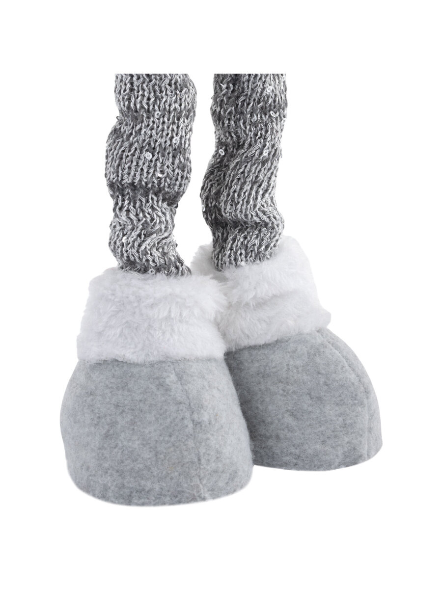 Украшение новогоднее Золотая сказка Гном Милаш под елку с телескопическими ножками - фото 10