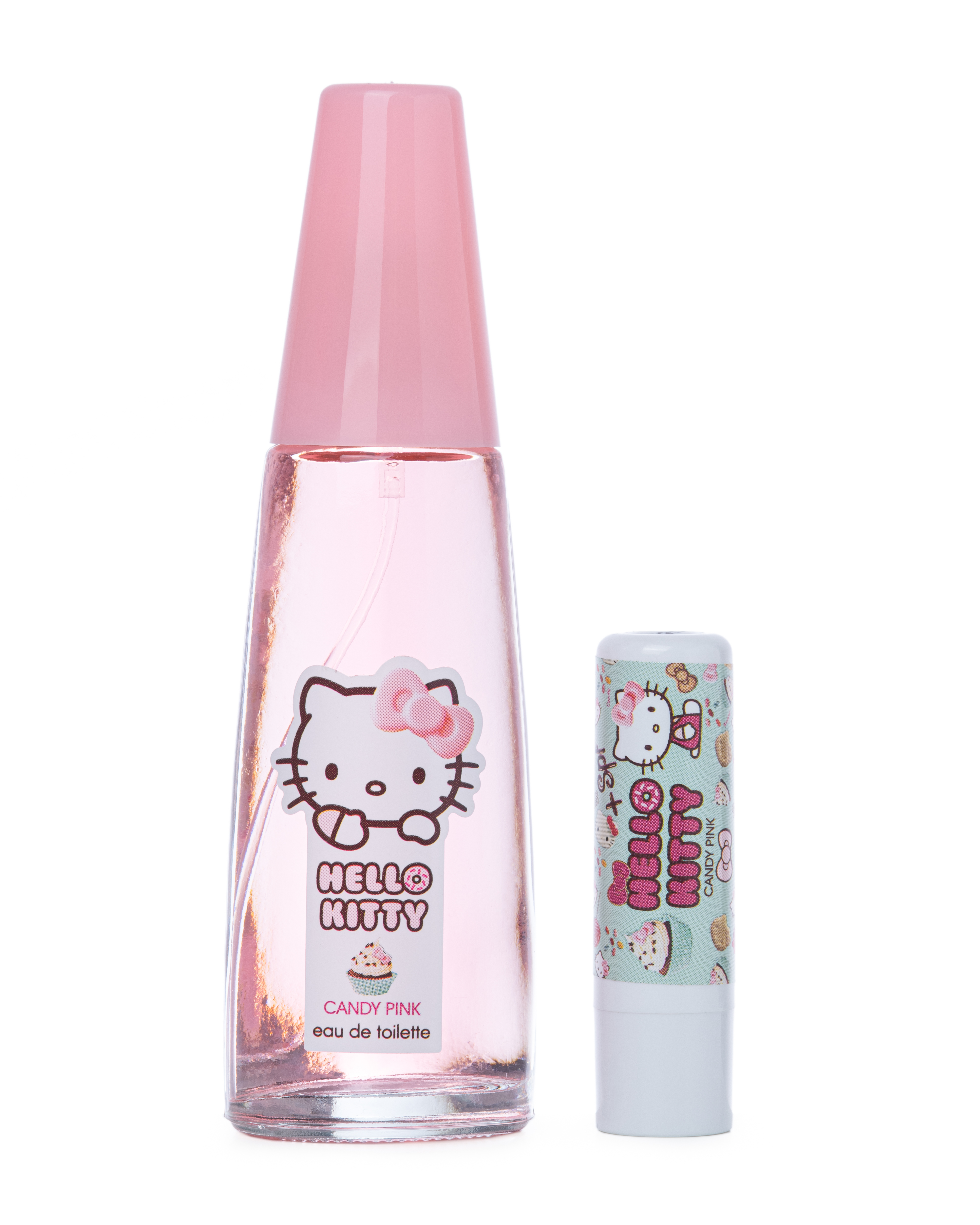 Туалетная вода + помада Hello Kitty Candy Pink 50 мл - фото 2