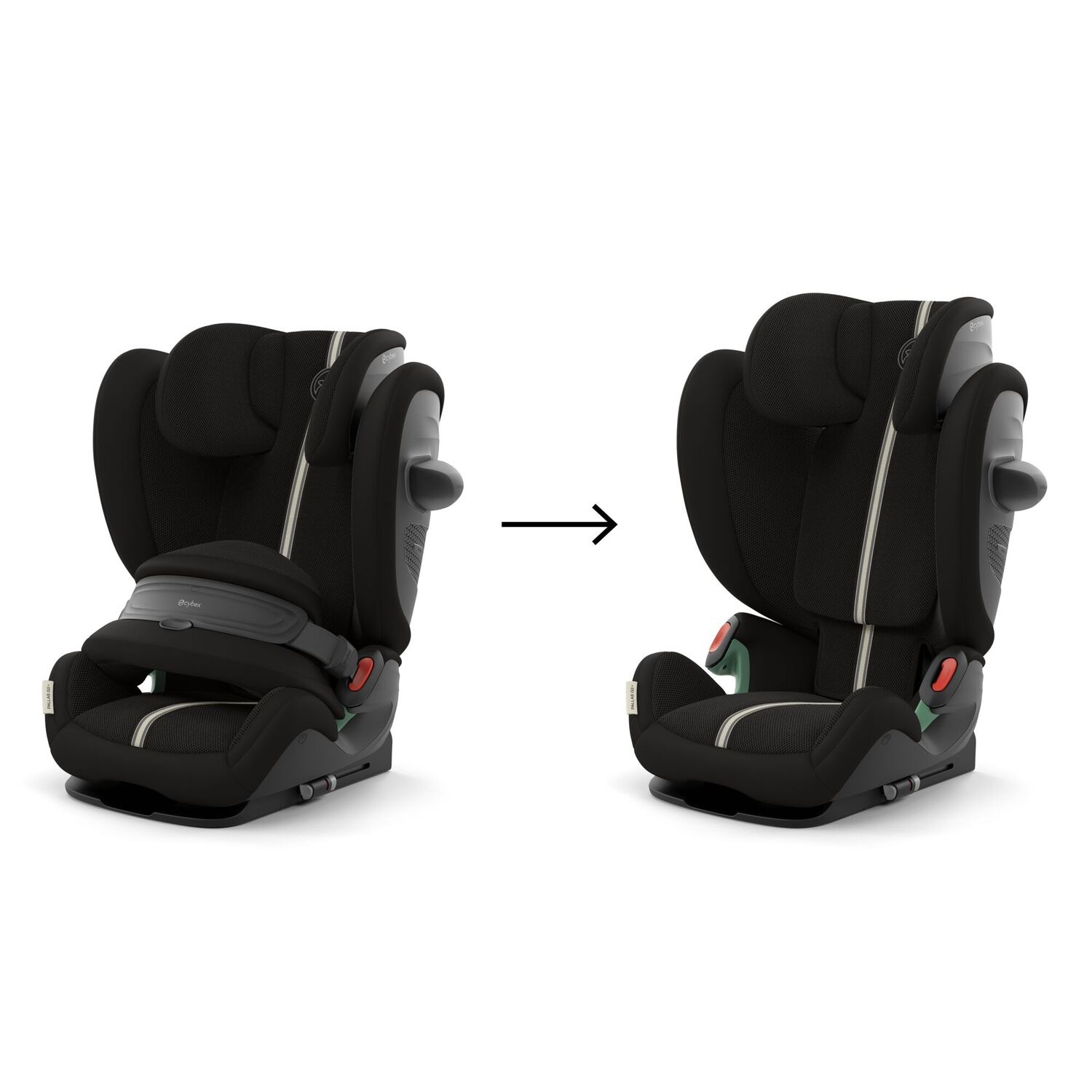 Автокресло Cybex Pallas G2 Plus Isofix 2/3 (15-36 кг) черный - фото 5
