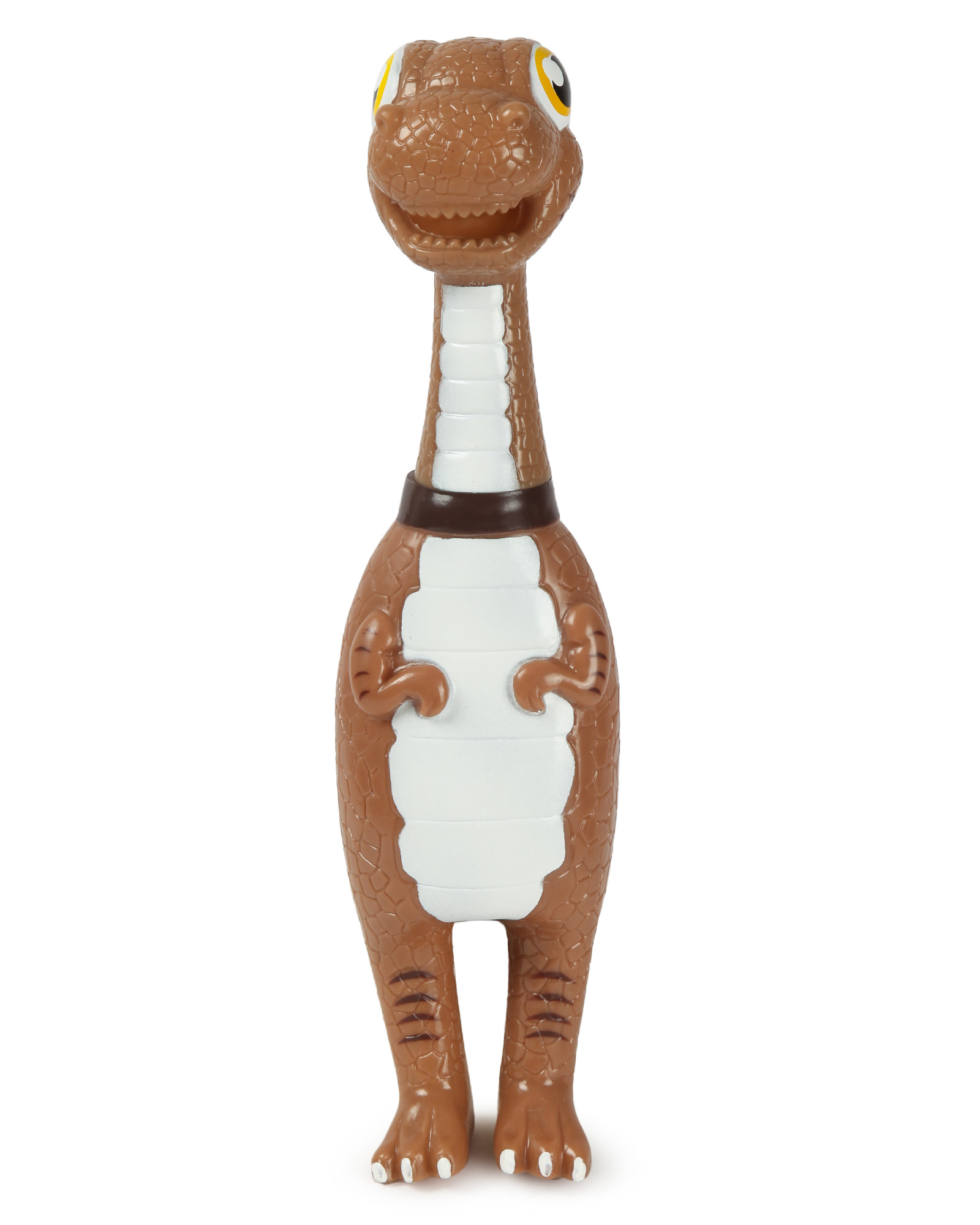 Игрушка для собак Barbaks Динозавр Фрося виниловый с пищалкой 32.5см - фото 3