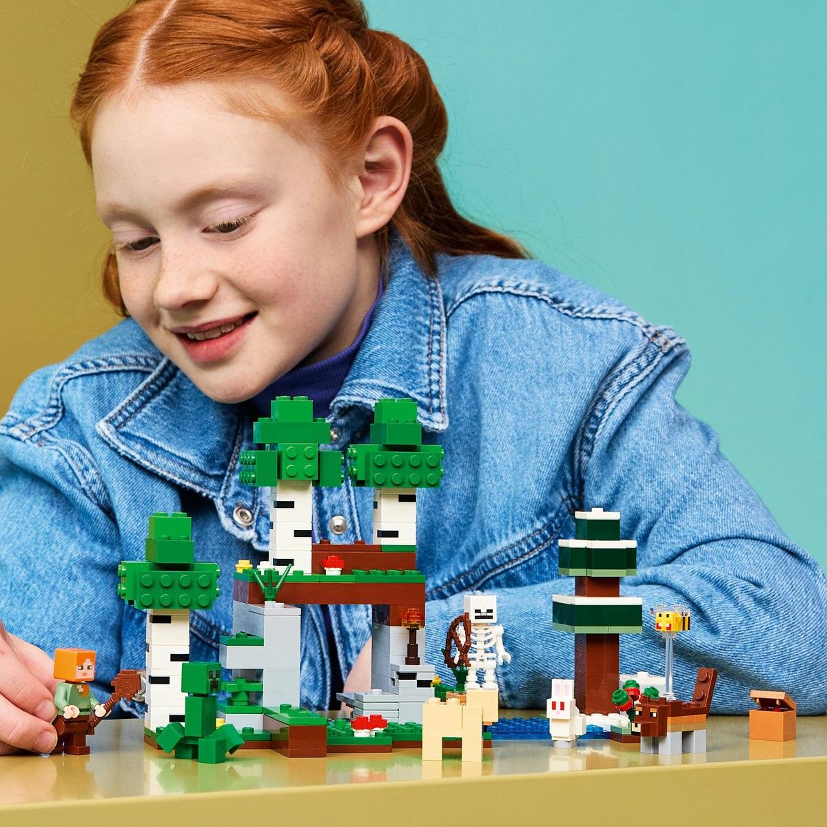 Конструктор LEGO Minecraft Первое ночное приключение 301 дет. - фото 7