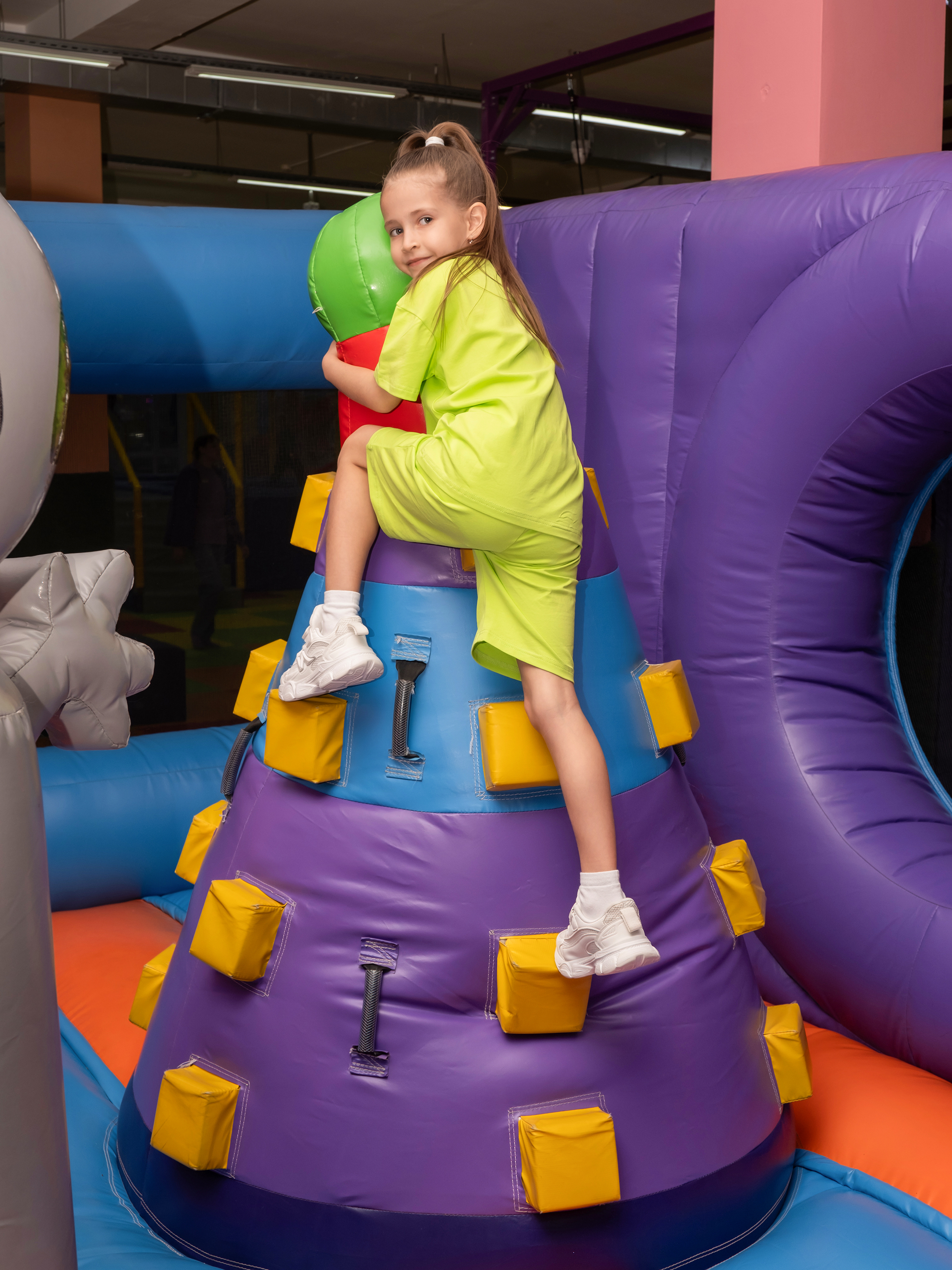 Футболка и шорты Утенок 7067 салат - фото 11