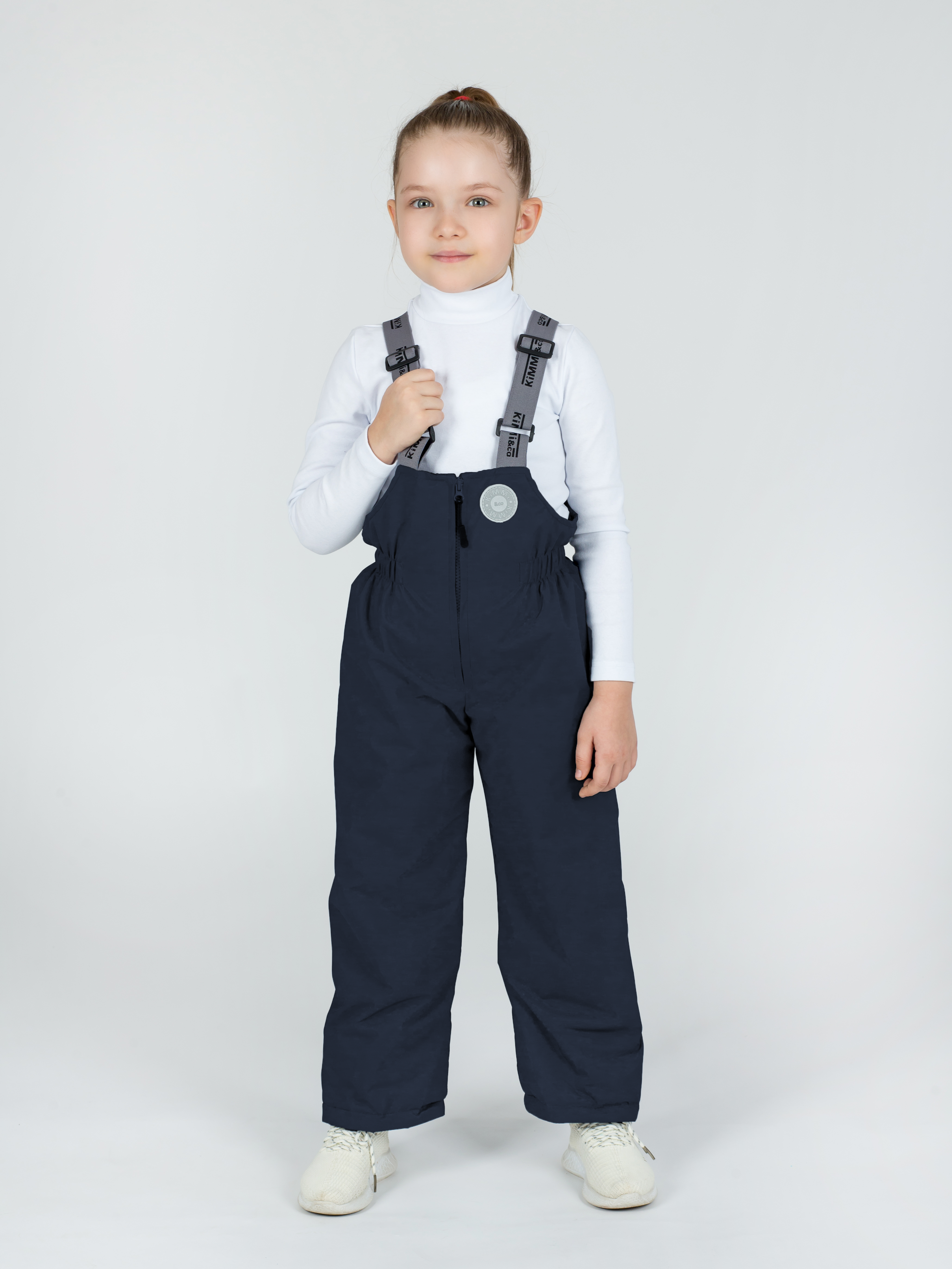 Полукомбинезон KiMMi co К-150860-017 синий - фото 6