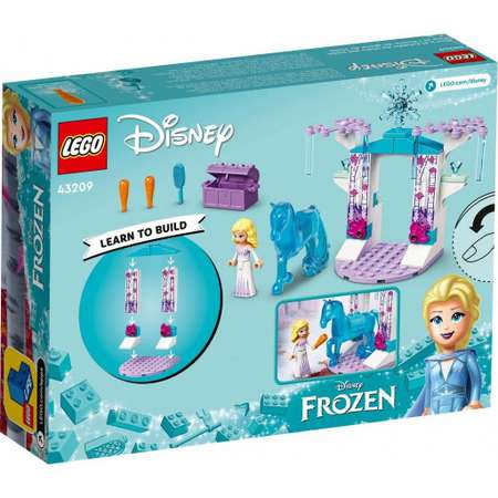 Конструктор LEGO Disney Princess Конюшня Эльзы и Нокка блочный