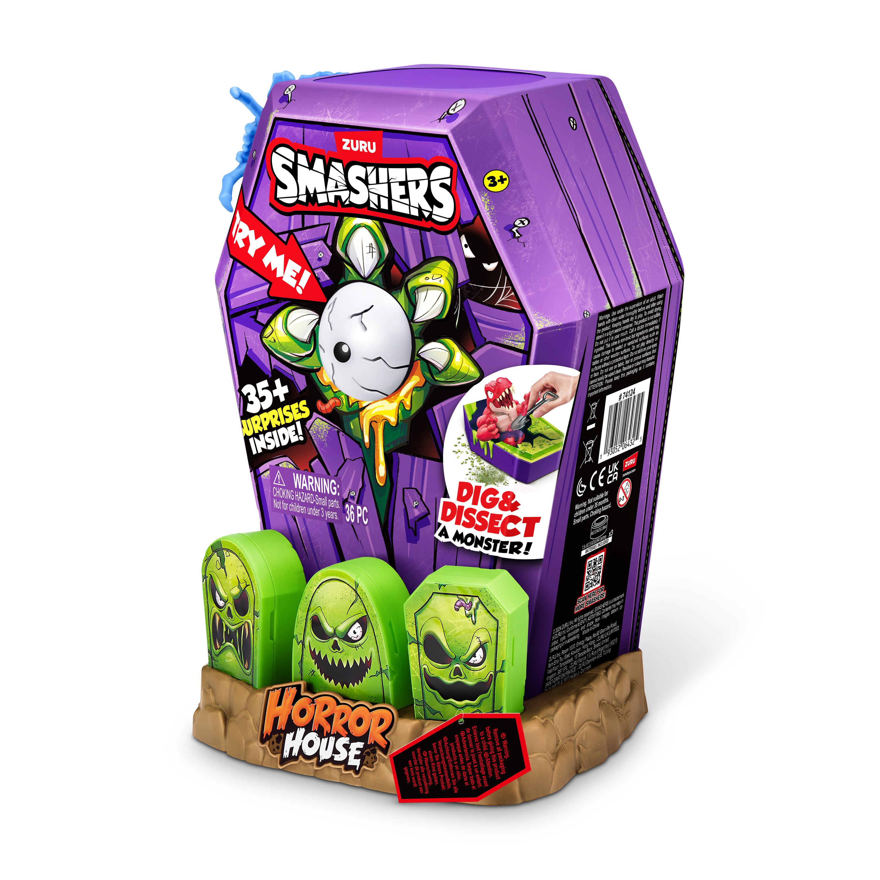 Игровой набор Zuru Smashers Дом Ужасов большой - фото 21