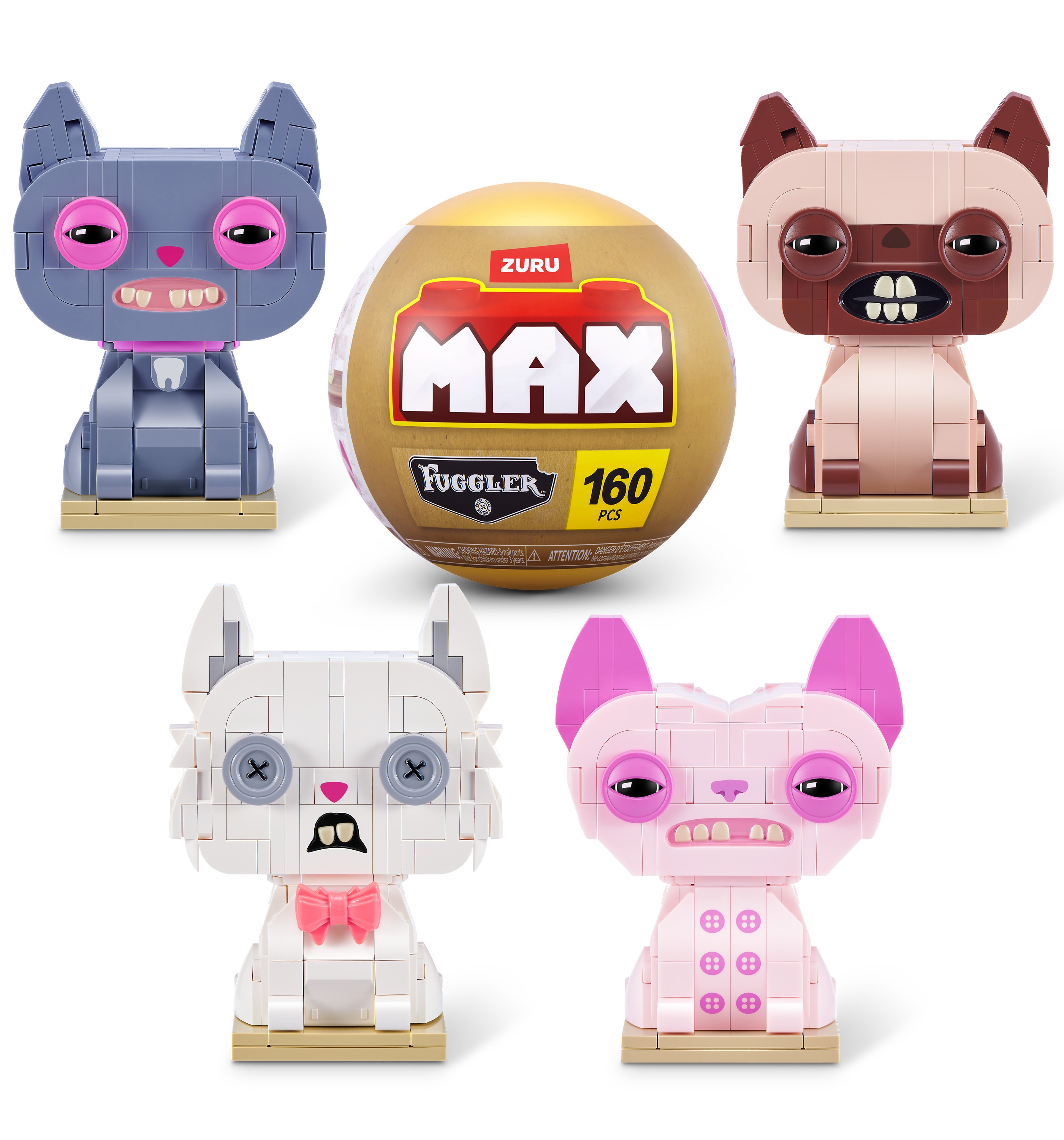 Конструктор Zuru Max Дикие коты фагглеры 172 дет. в ассортименте - фото 7