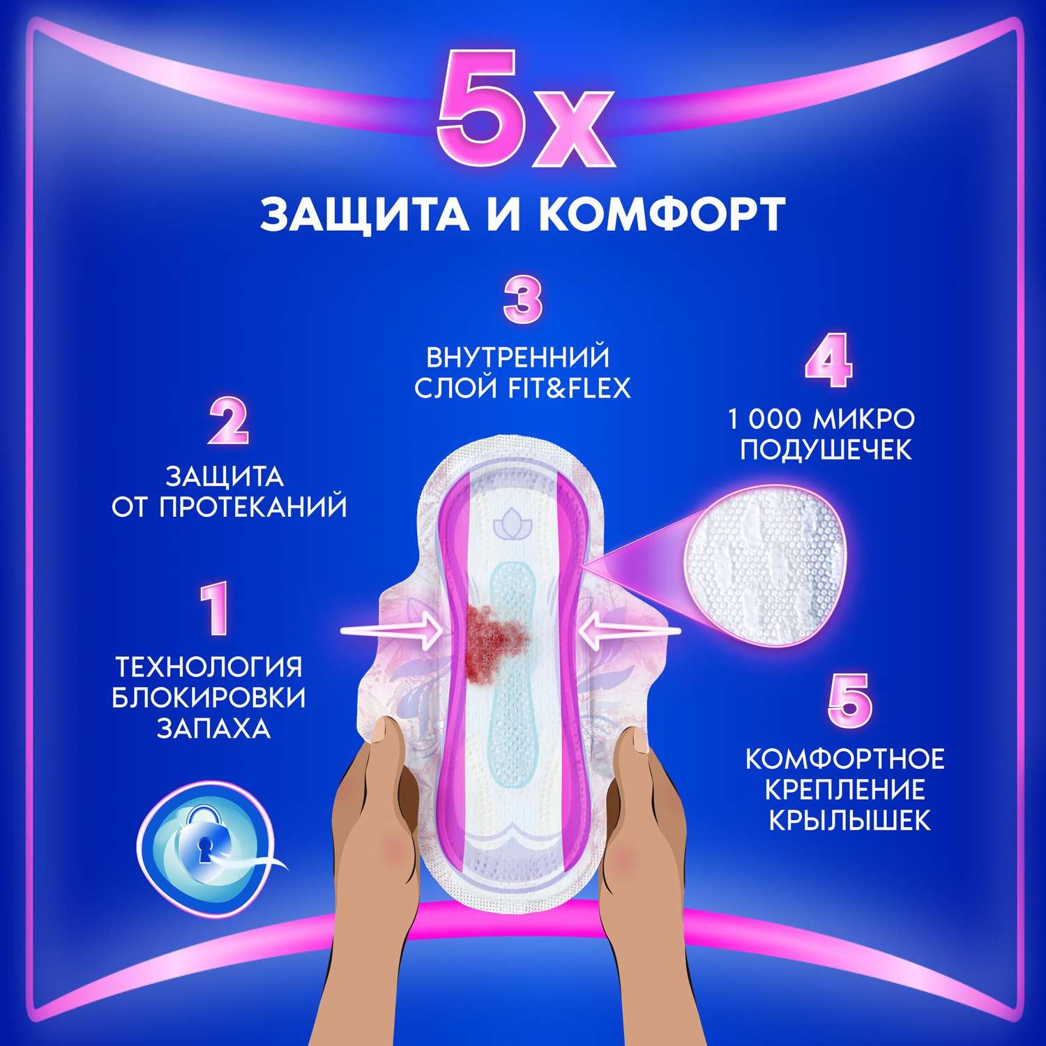 Прокладки гигиенические ALWAYS Platinum Супер Плюс 7шт - фото 3