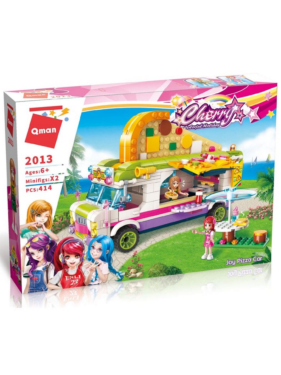 Конструктор QMAN Кафе 414 дет. - фото 2