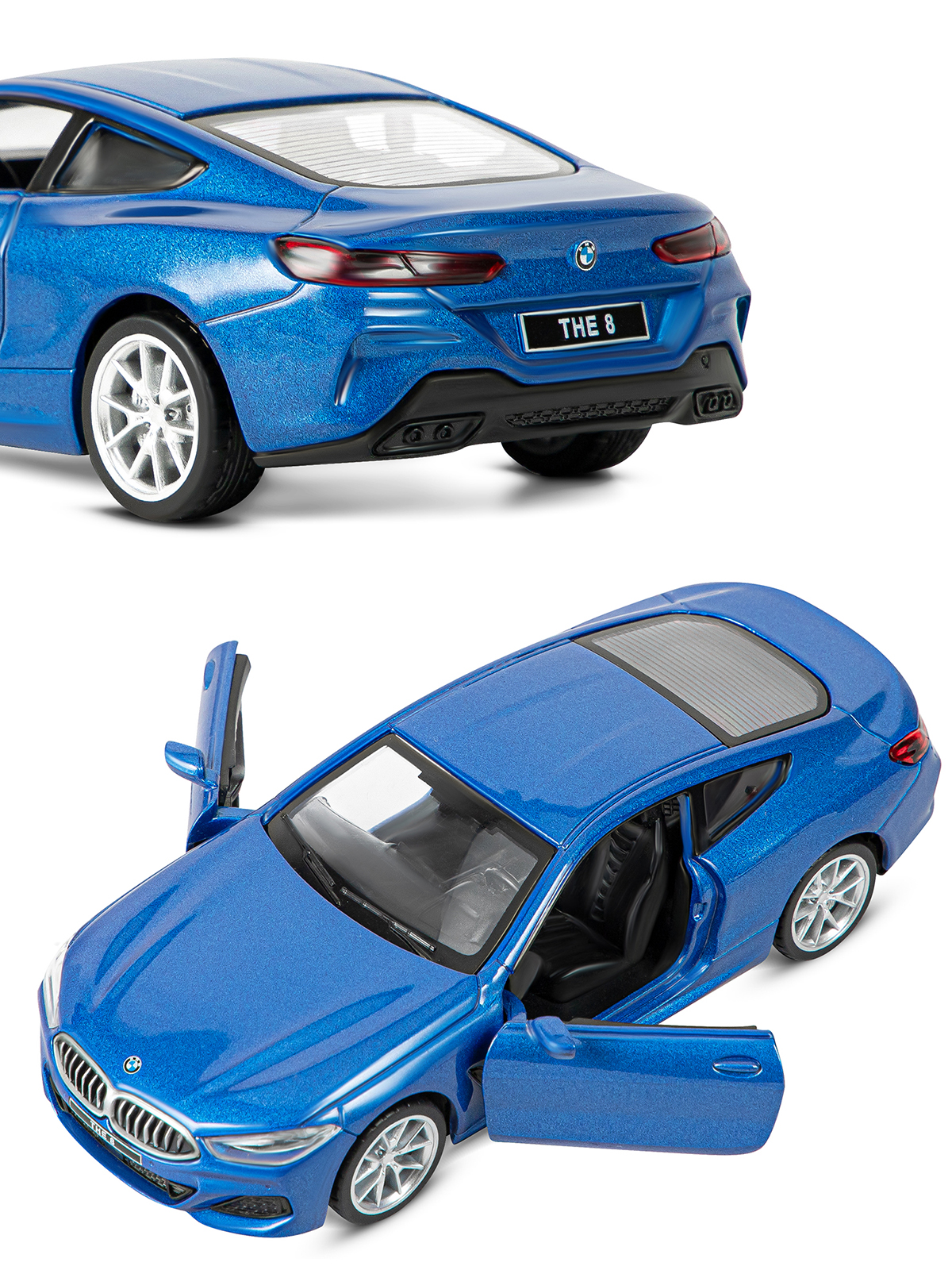 Автомобиль АВТОпанорама BMW M850i Coupe 1:35 JB1251499 - фото 10