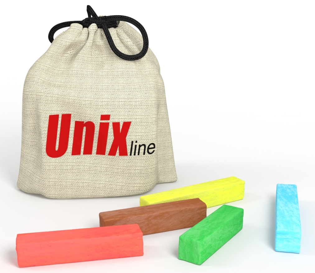 Мел сухой UNIX line 5 шт. - фото 1