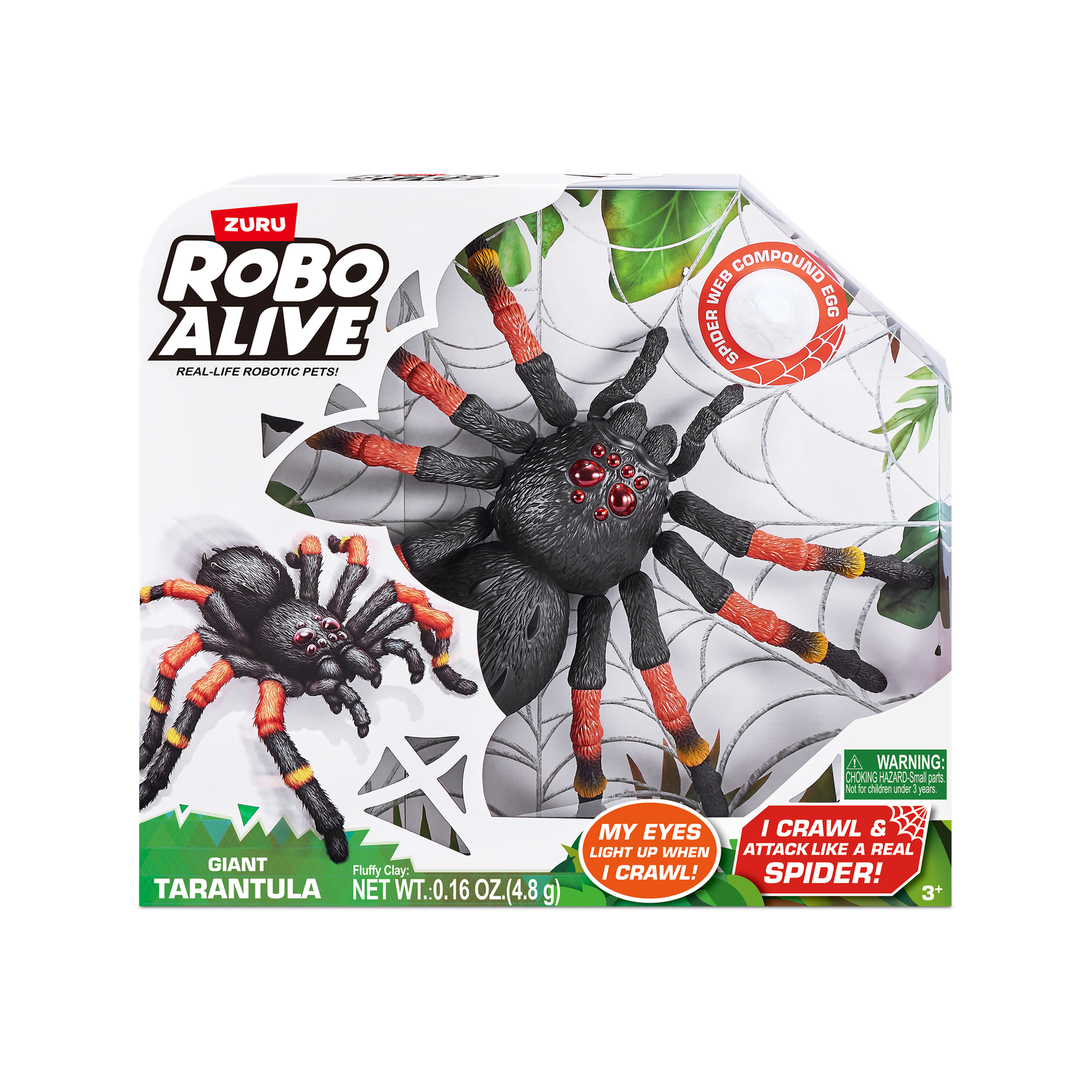 Паук РУ Zuru ROBO ALIVE Гигантский тарантул - фото 11