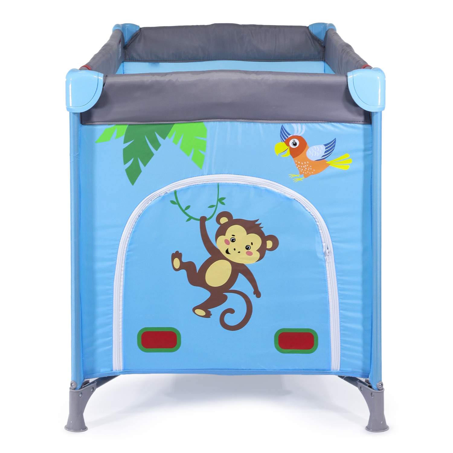 Манеж кровать Babyton Blue bus G120 - фото 2