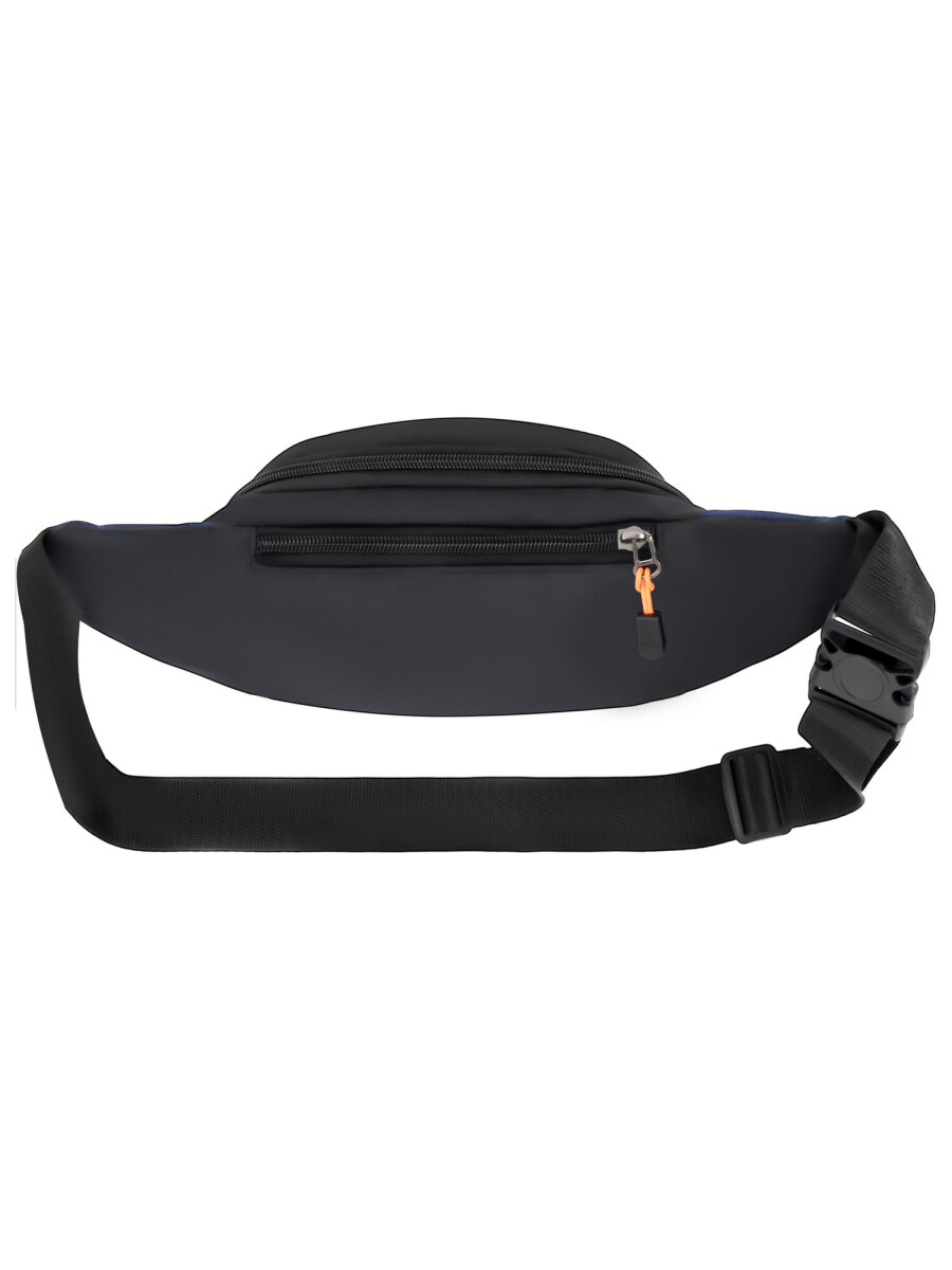 Сумка HEIKKI синий/оранжевый поясная - фото 4