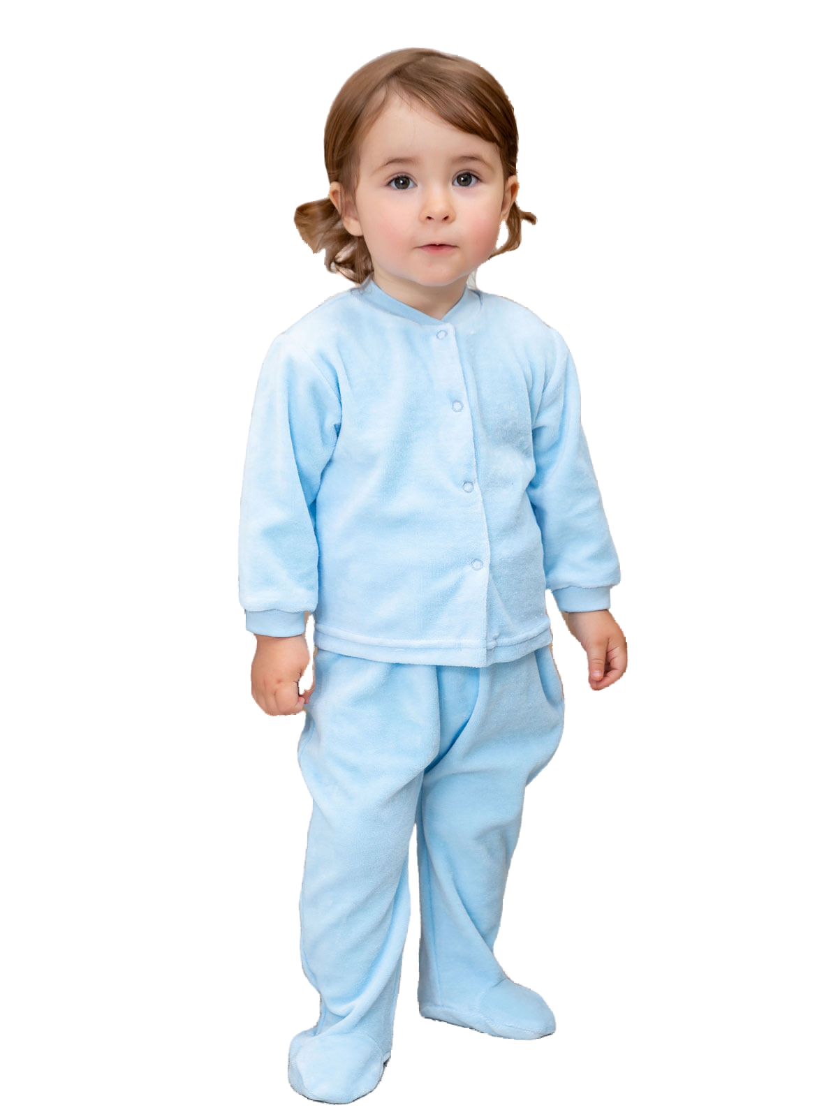 Кофточка ПАПИТТО И53-201 голубой - фото 1