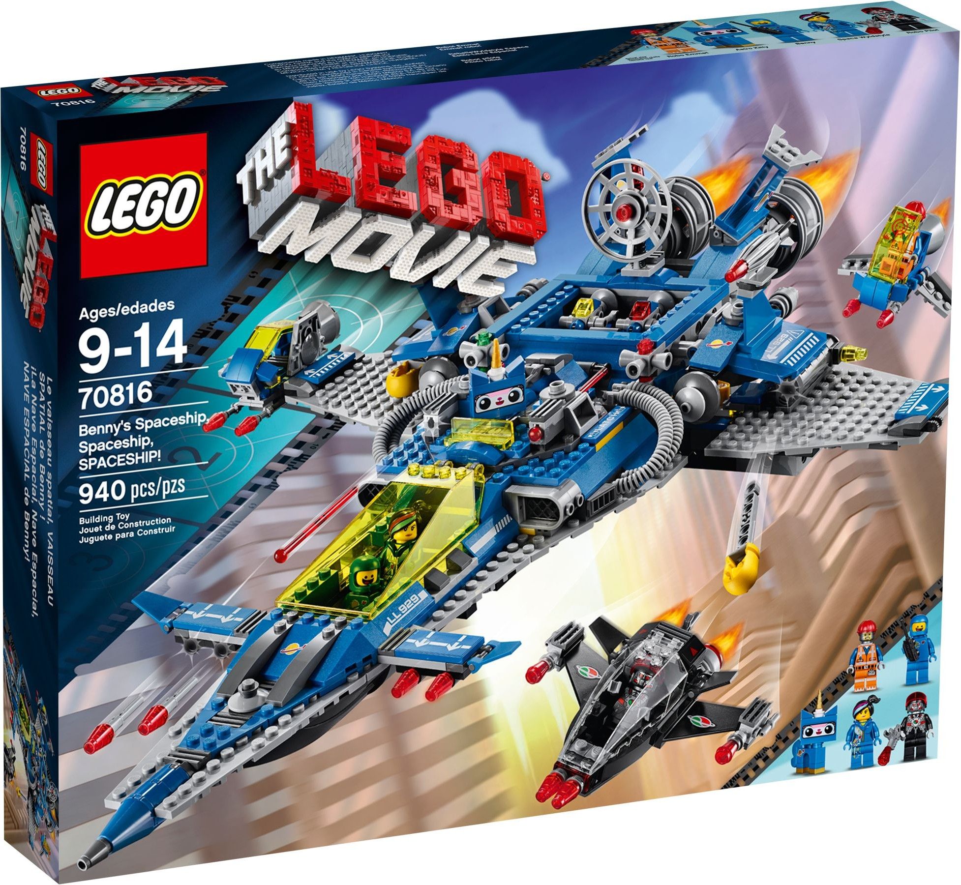 Конструктор LEGO Movie 2 Космический корабль Бенни 940 дет. - фото 1