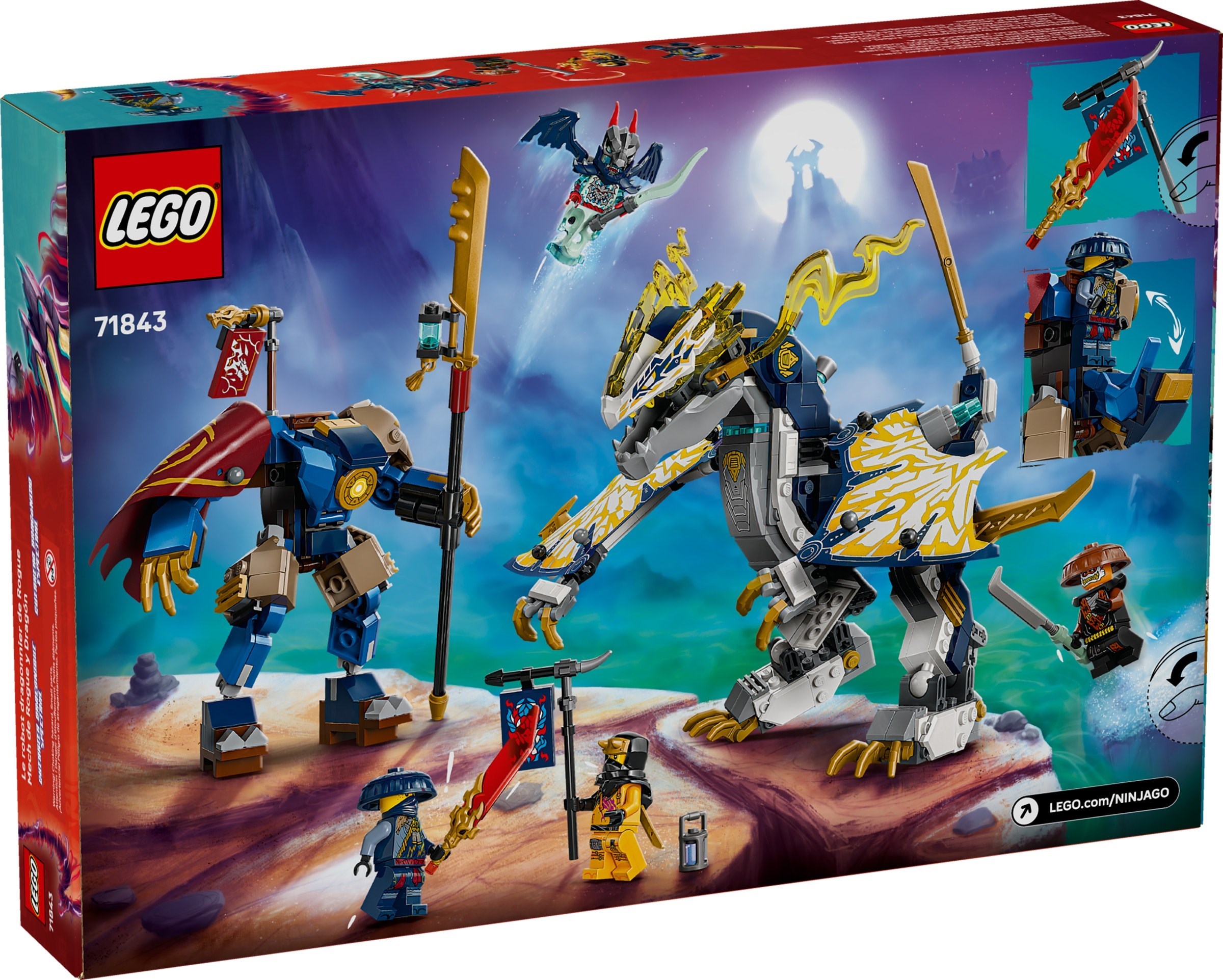 Конструктор LEGO NINJAGO 71843 584 дет. - фото 1