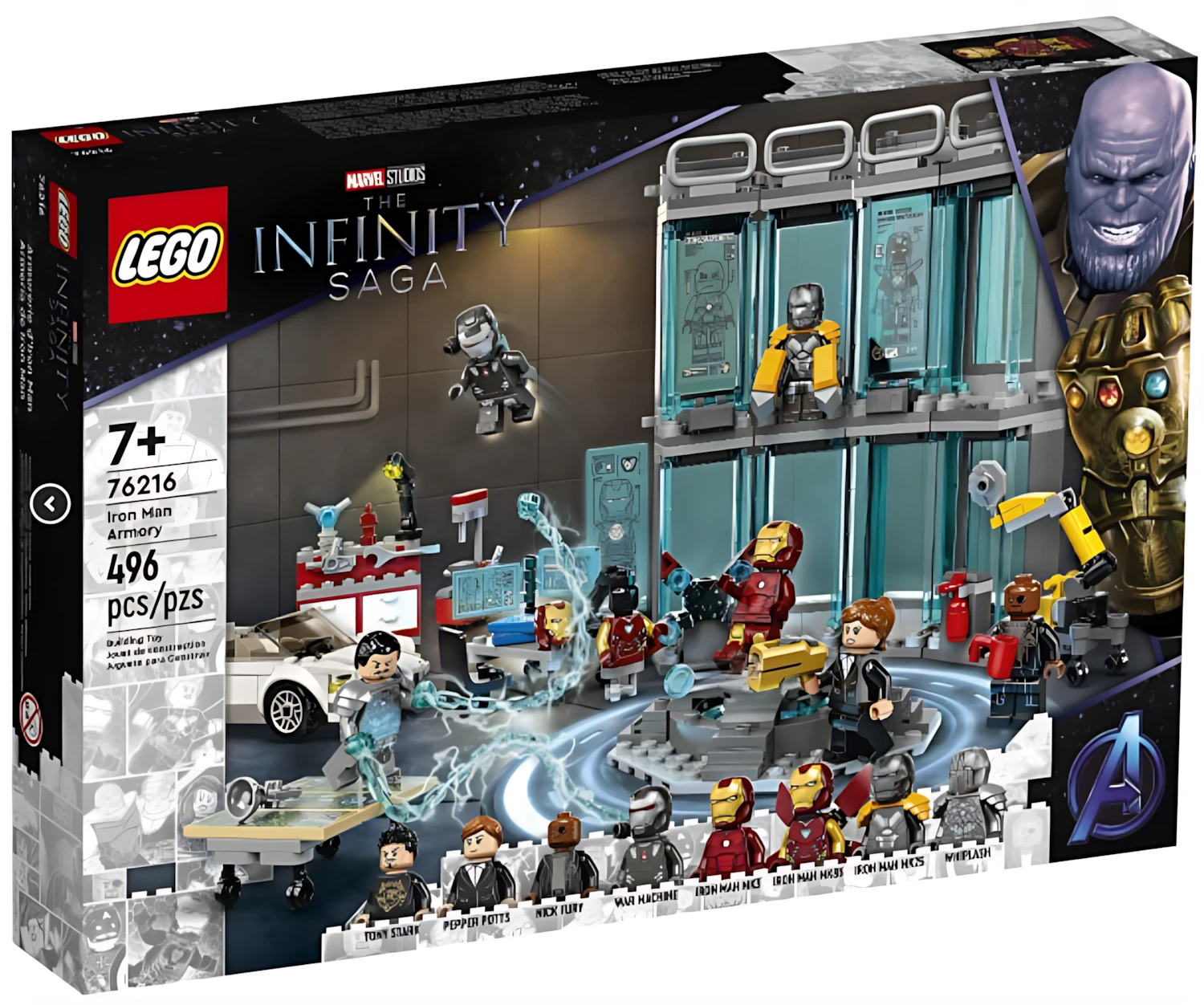 Конструктор LEGO Marvel Super Heroes 76216 496 дет. - фото 1