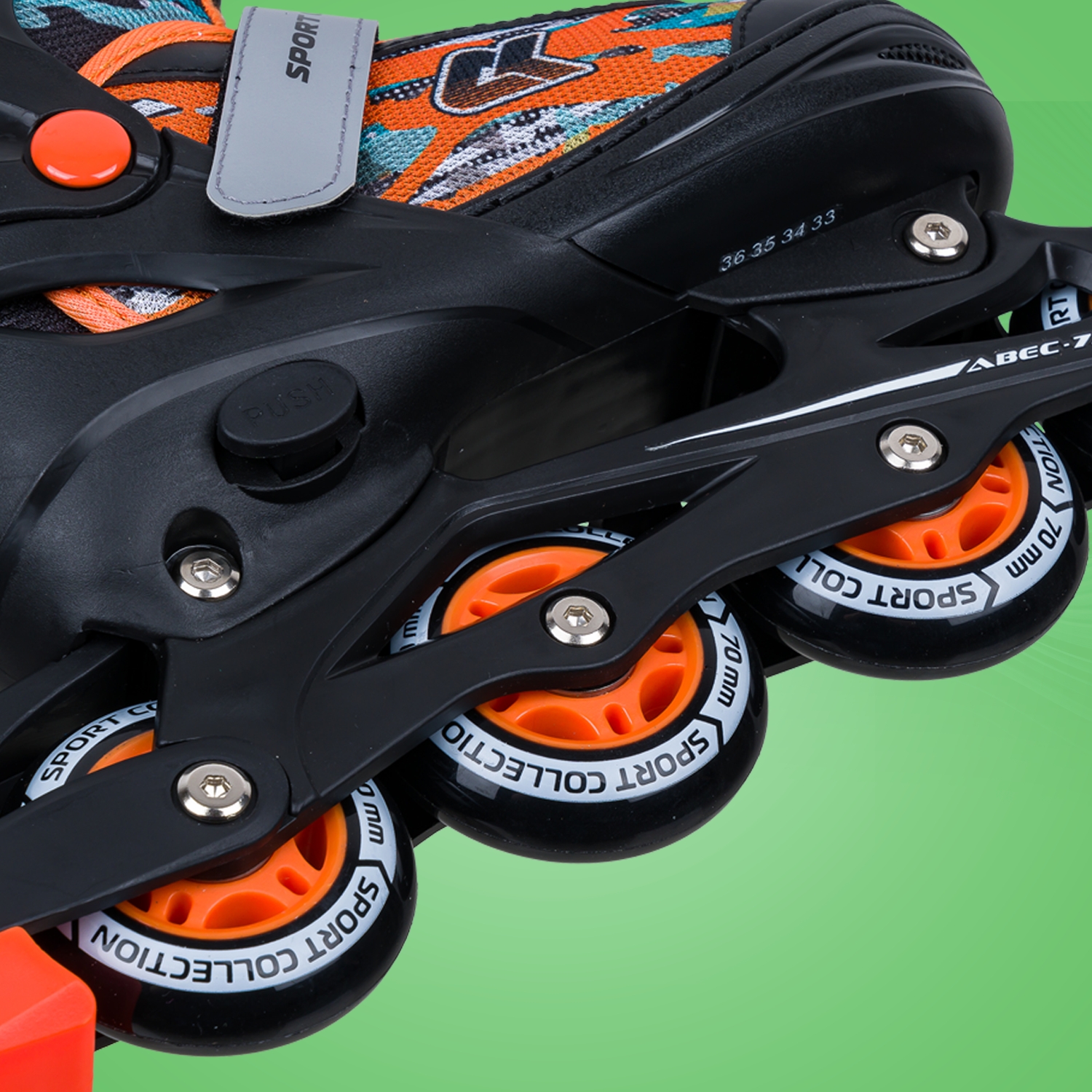 Роликовые коньки Sport Collection L 37-40 - фото 7