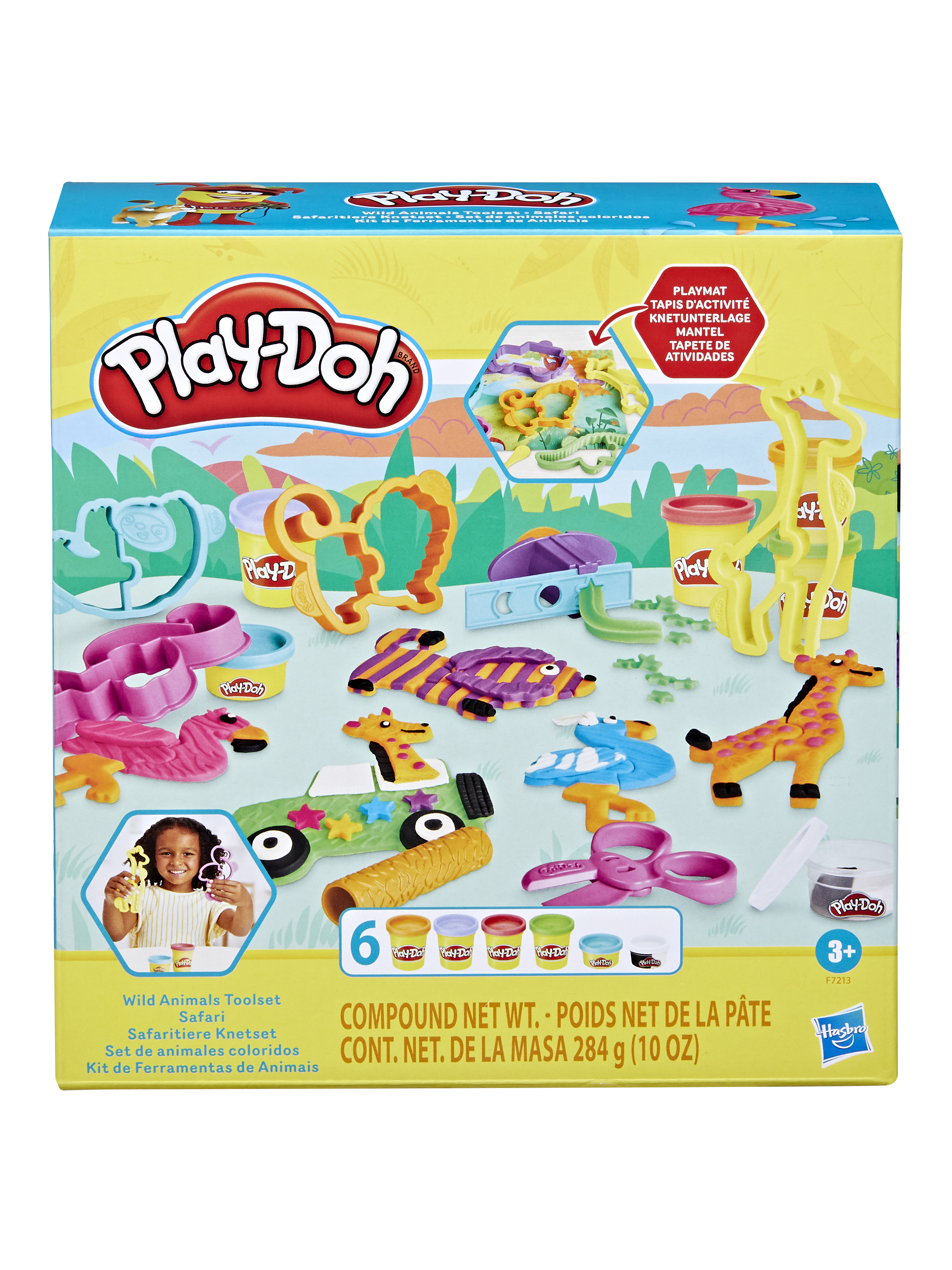 Масса для лепки Hasbro набор Play-Doh Дикие животные - фото 3
