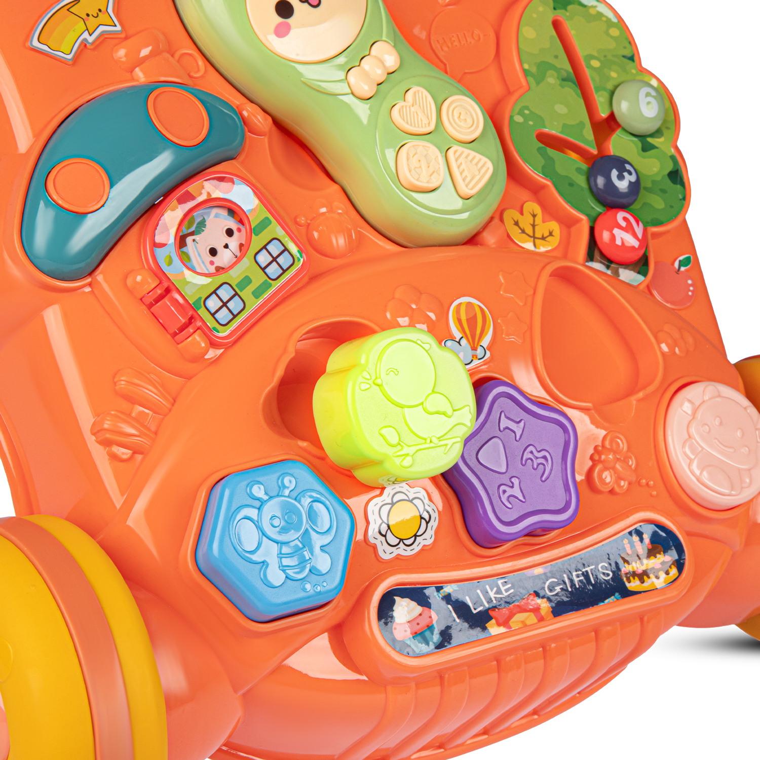 Ходунки Smart Baby Музыкальный бизиборд - фото 12