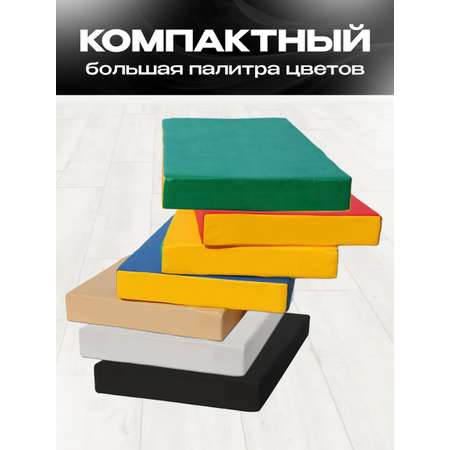 Мат гимнастический KMS sport № 1 (100 х 50 х 10) чёрный