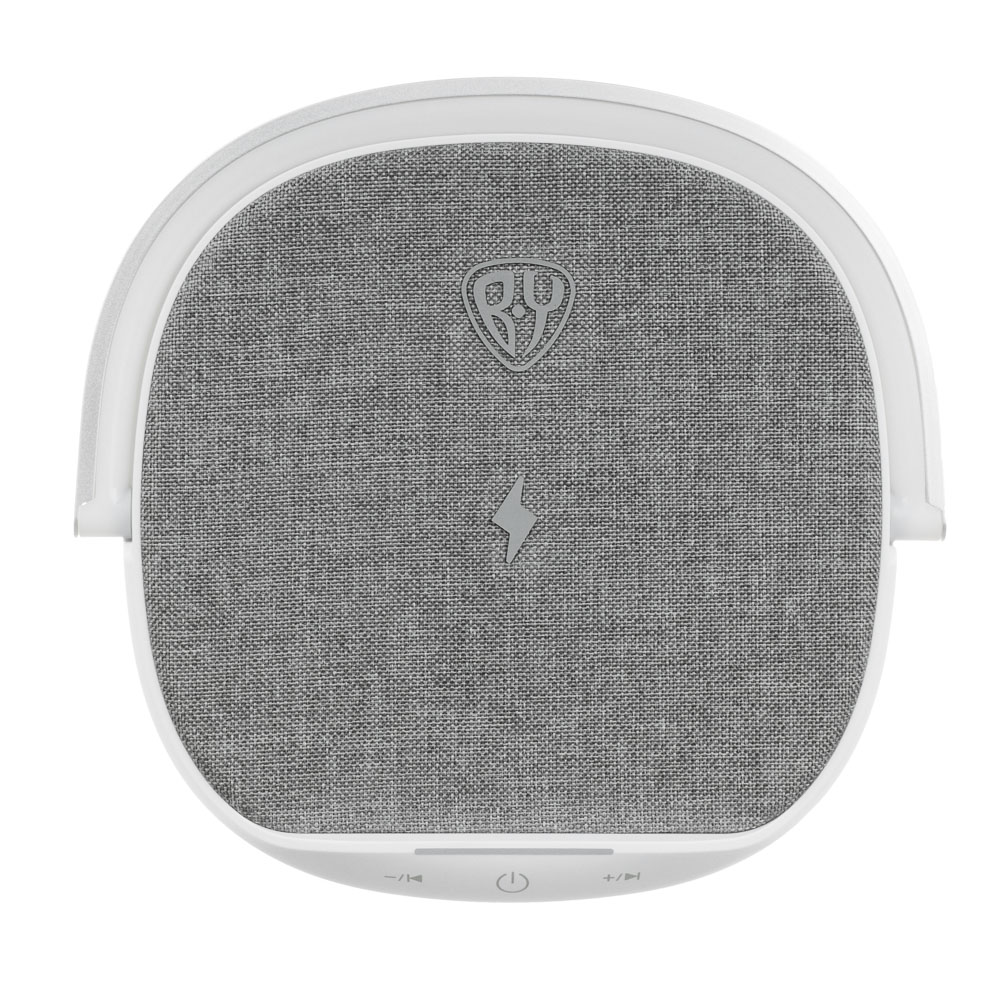 Колонка беспроводная 3 в 1 BY Space Speaker 10 ВТ ночник и беспроводная зарядка Qi 15W - фото 5