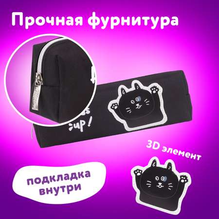 Пенал косметичка Юнландия Cat