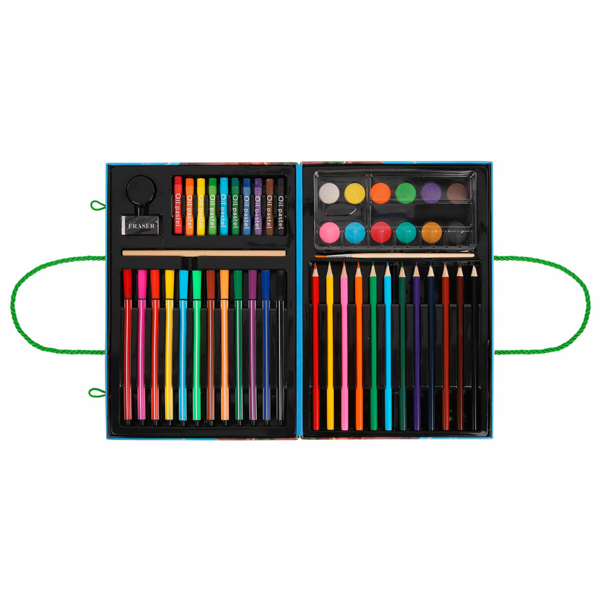 Набор для рисования Юнландия Школьный 75 шт. - фото 7