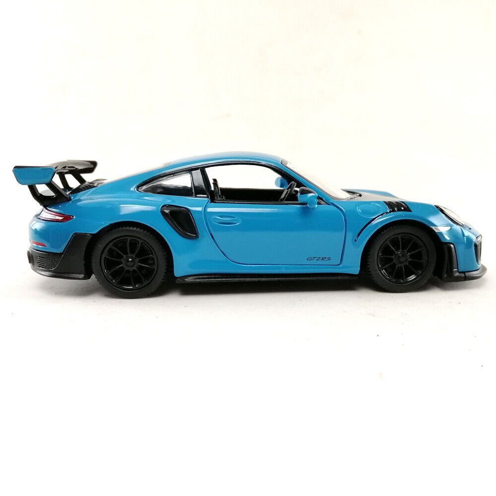 Автомобиль KINSMART Porsche 911 GT2 RS бирюзовая 1:36 КТ5408/1 - фото 2