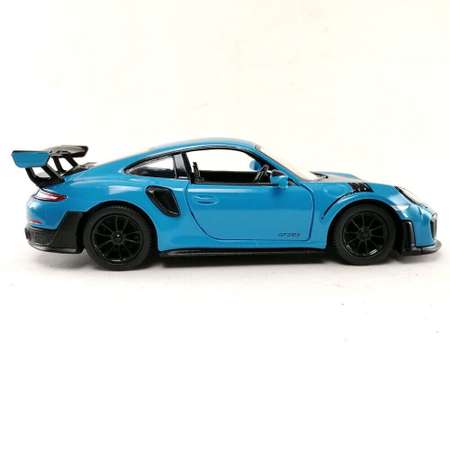 Автомобиль KINSMART Porsche 911 GT2 RS бирюзовая 1:36