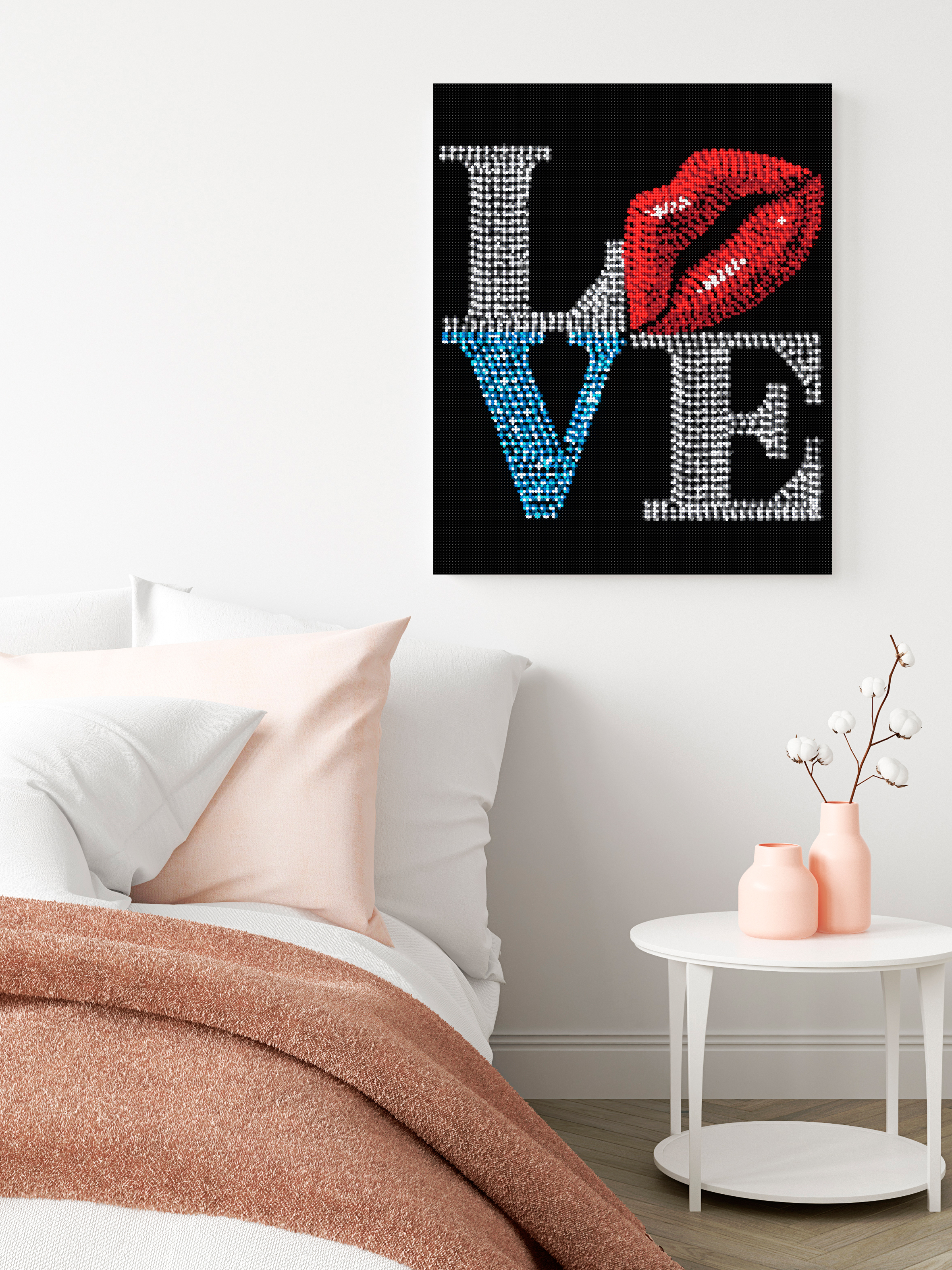 Алмазная мозаика Art sensation Love в ассортименте - фото 3