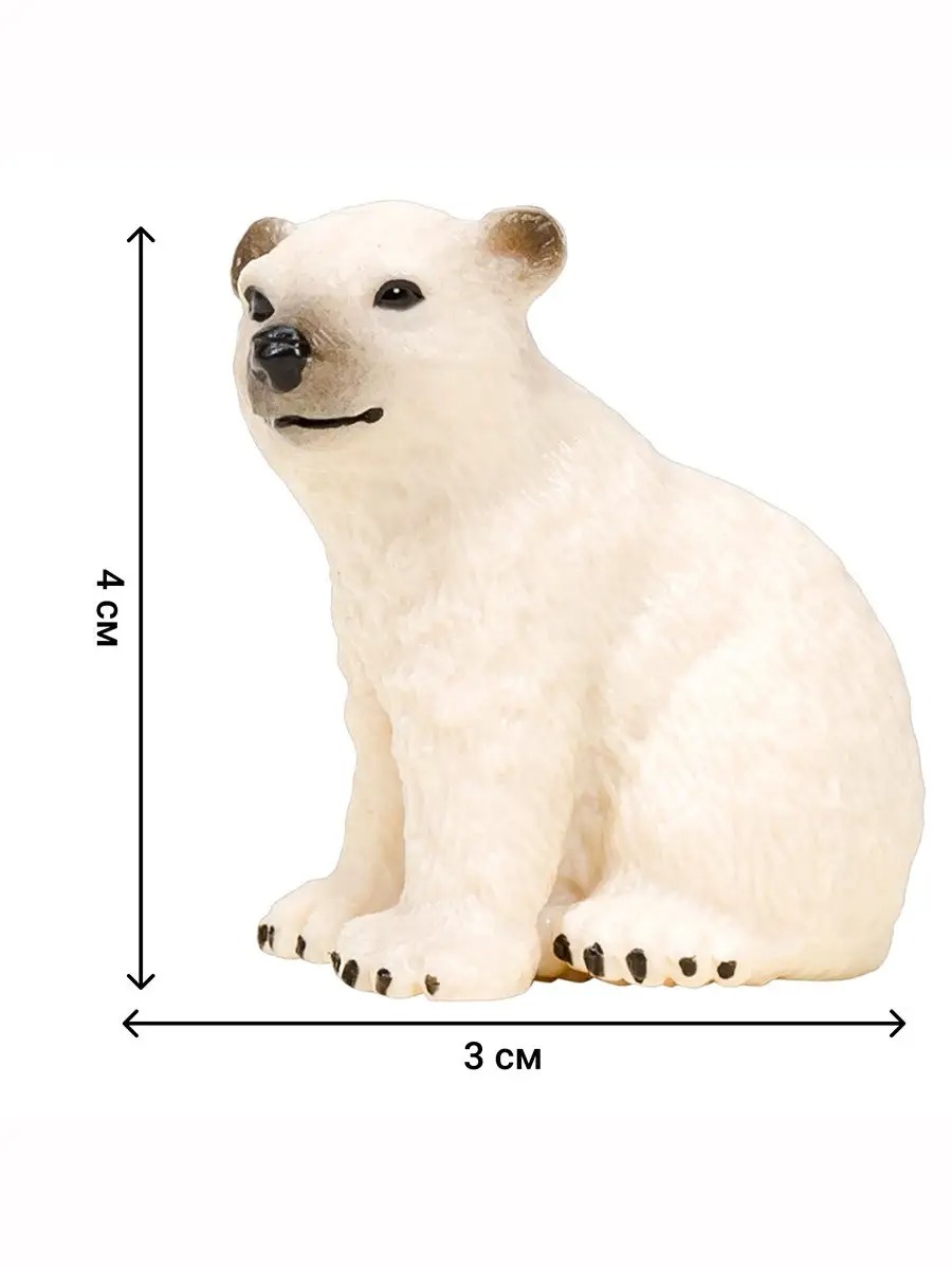 Игровой набор Masai Mara Белые медведи пингвины - фото 7