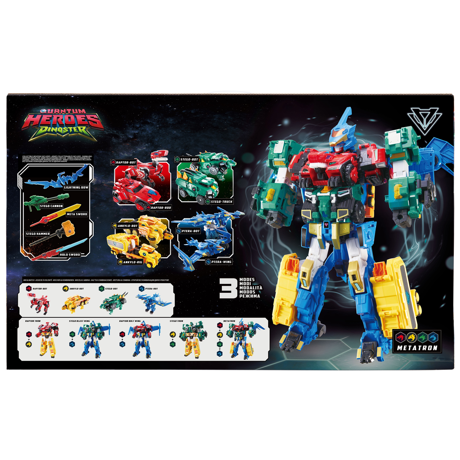 Игровой набор Dinoster Метатрон 8-в-1 - фото 4