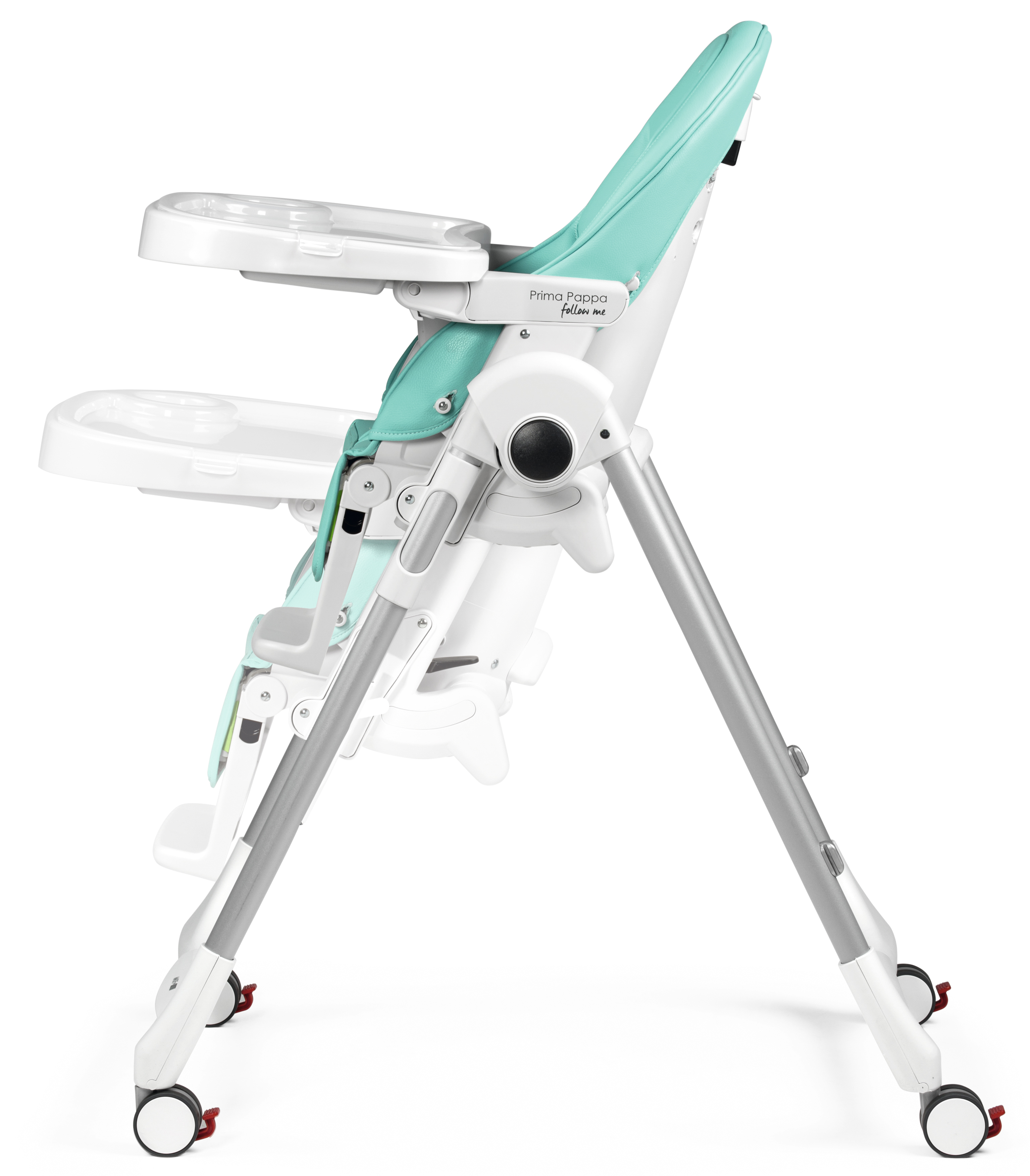 Стульчик для кормления Peg-Perego Prima Pappa Follow Me голубой - фото 20