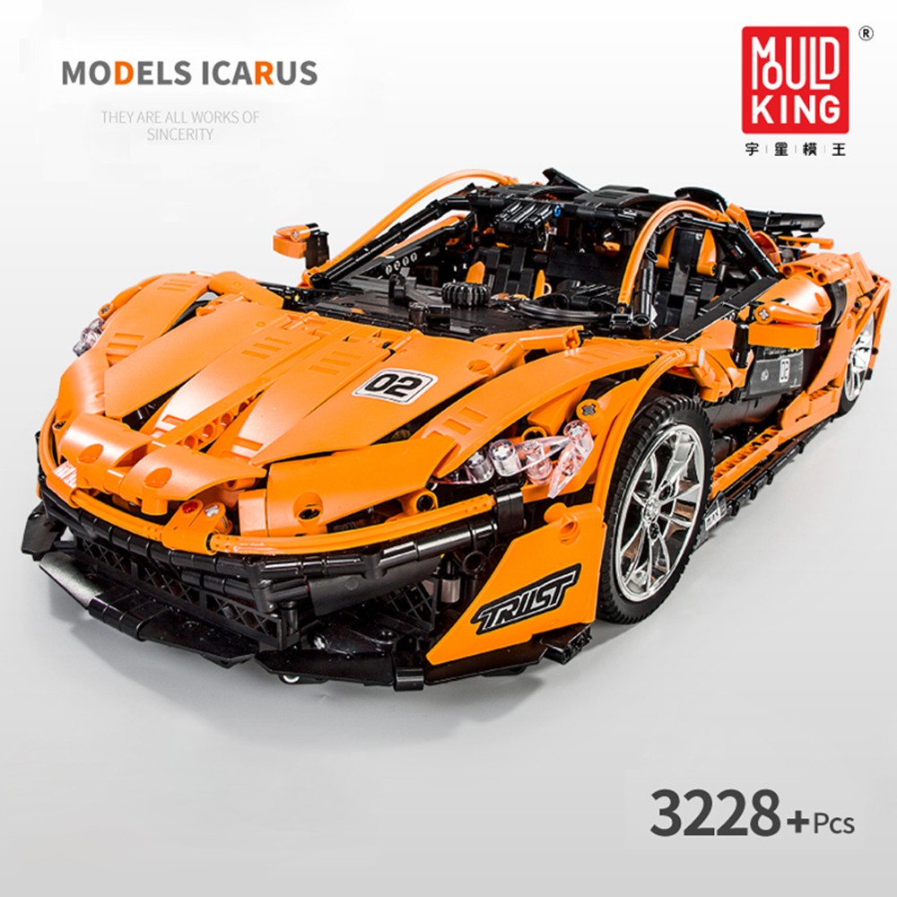 Конструктор Mould King Гиперкар McLaren P1 сборная игровая модель - фото 26