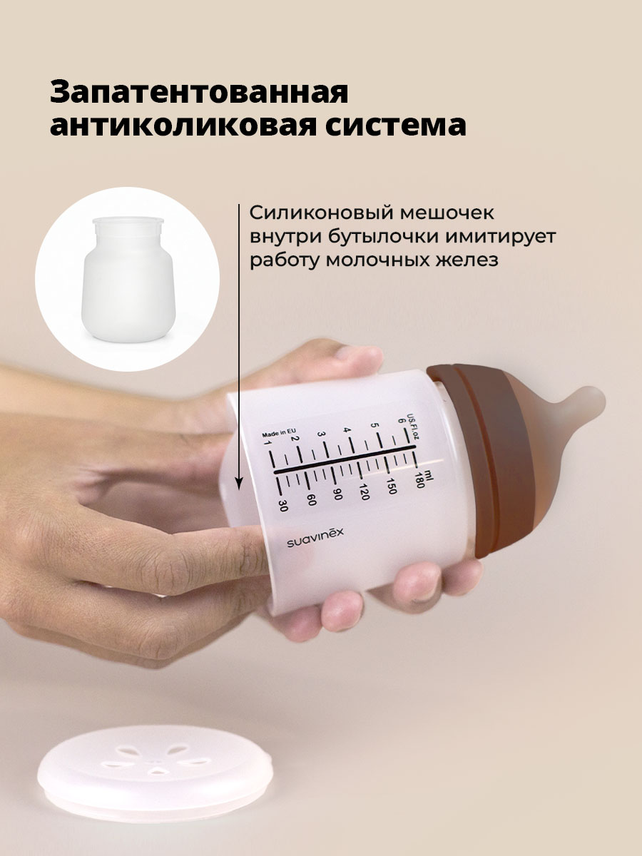 Бутылочка Suavinex 180 мл 1 шт. - фото 3