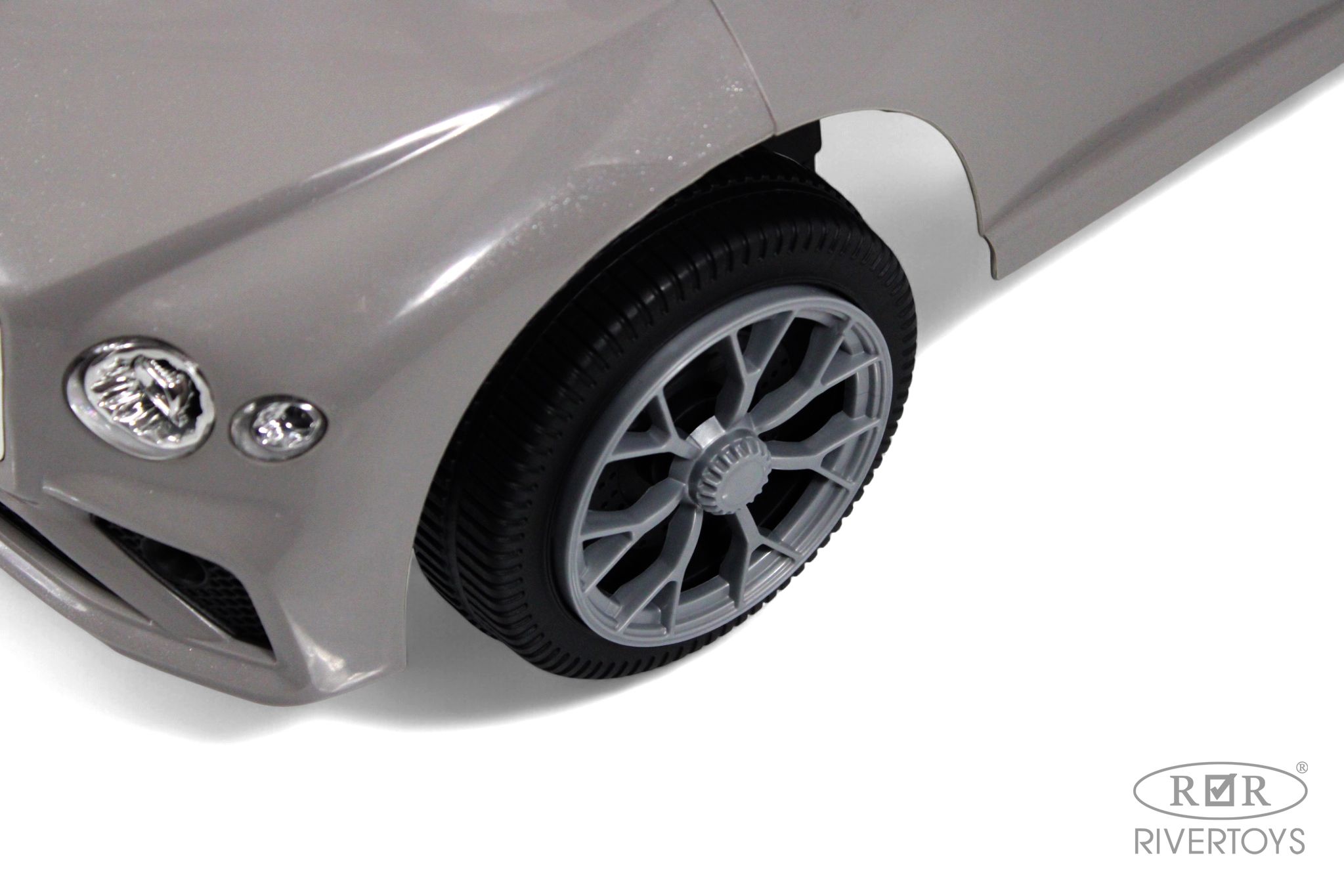 Каталка RIVERTOYS Z004ZZ-T-GREY серый - фото 9