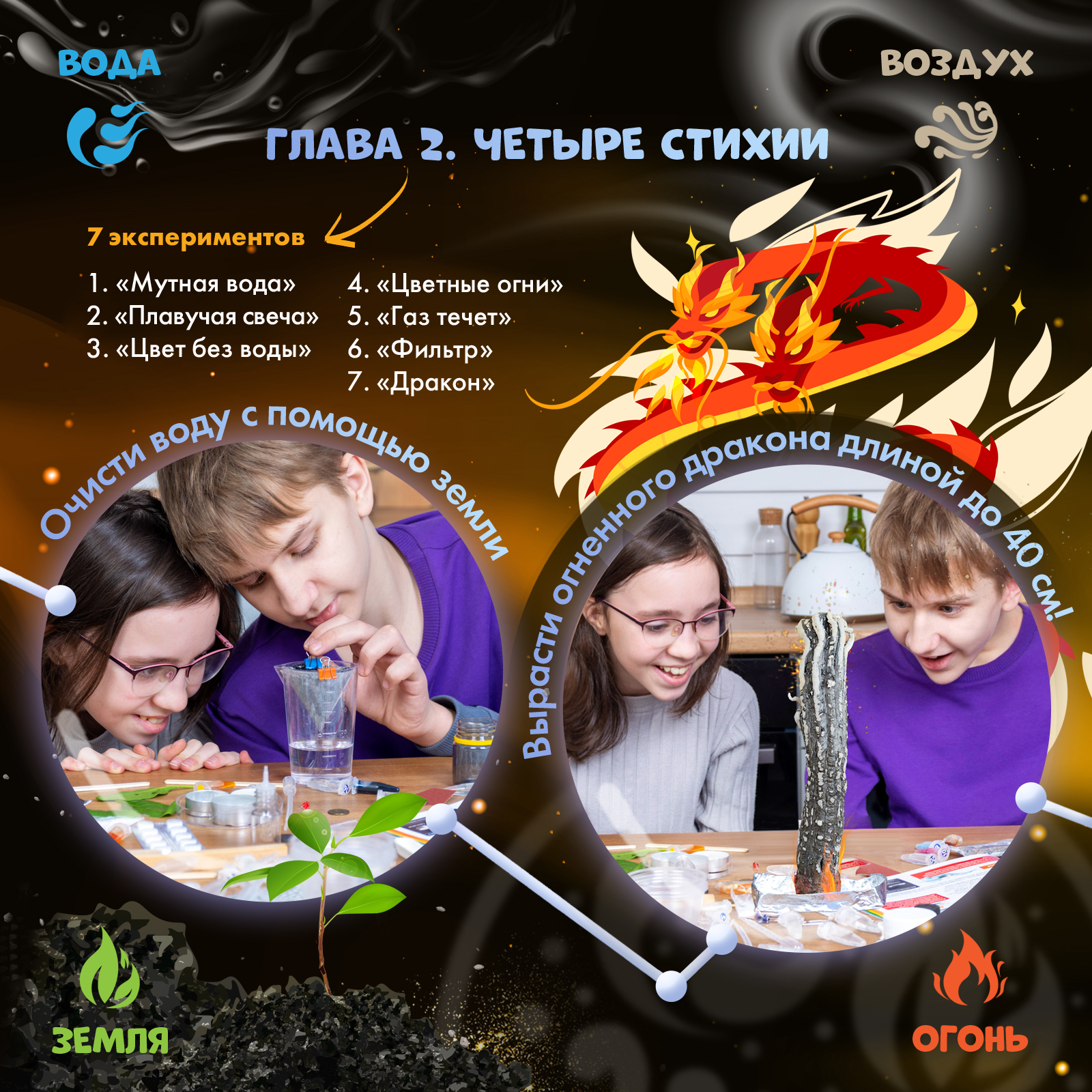 Набор для опытов WOW! HOW? Химия. Путешествие во времени - фото 8