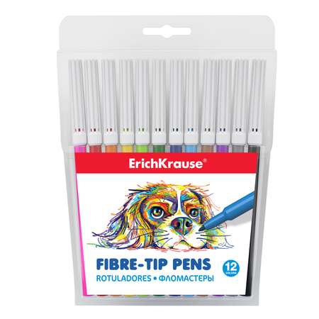 Фломастеры ErichKrause 12 цв.